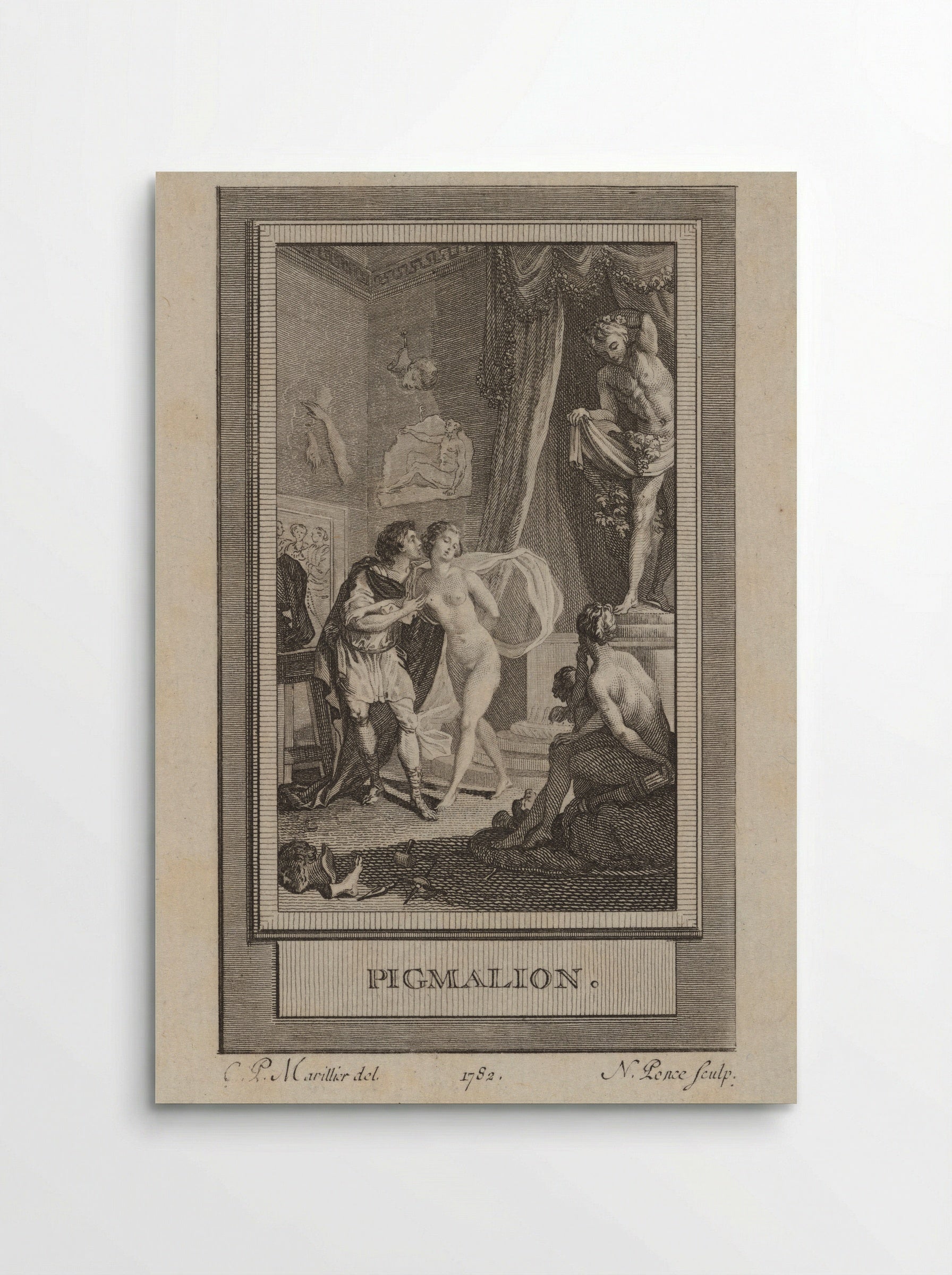 Pygmalion - Nicolas Ponce - Poster