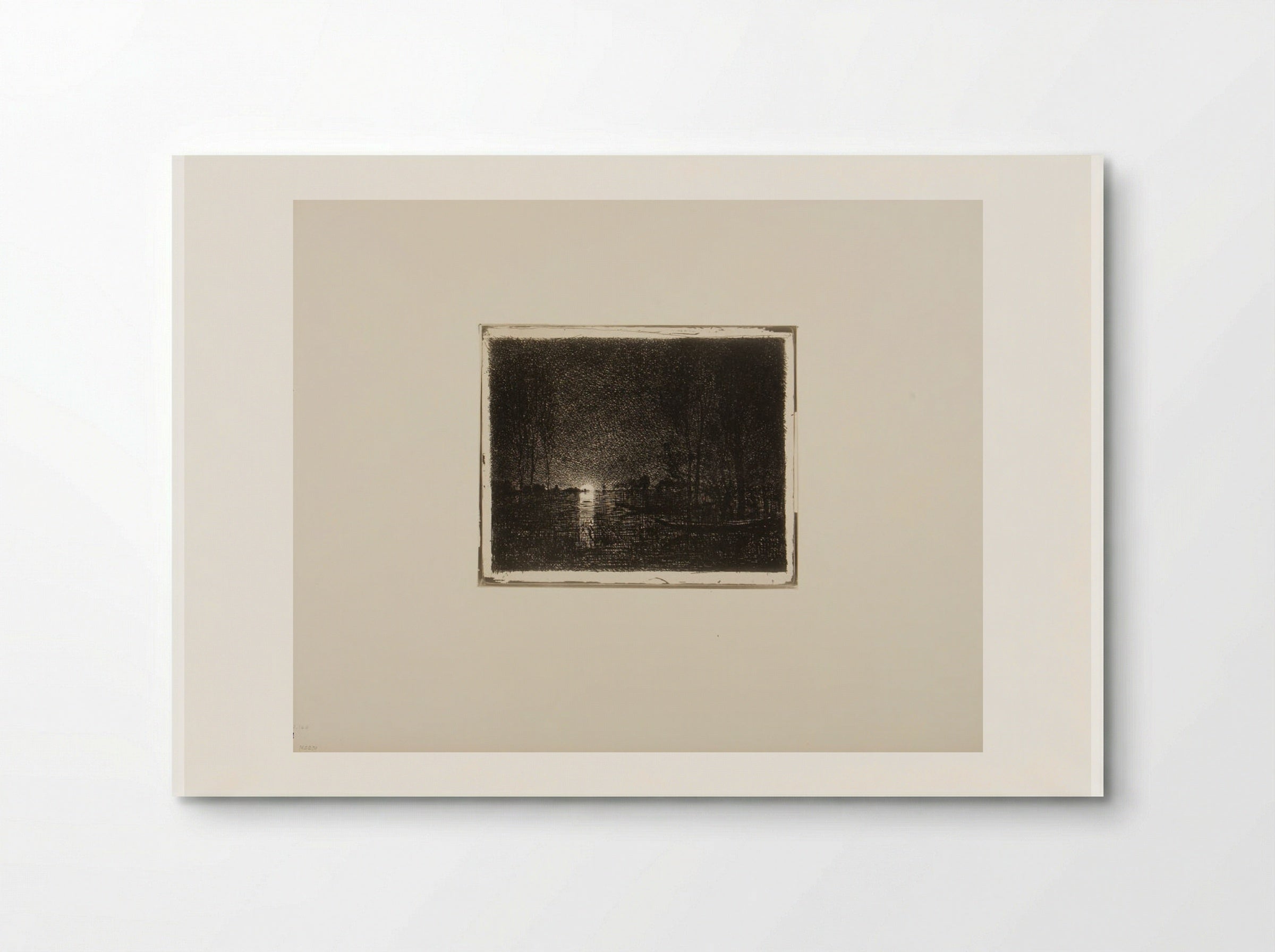 Quarante Cliché-Glace - Jean-Baptiste-Camille Corot - Poster