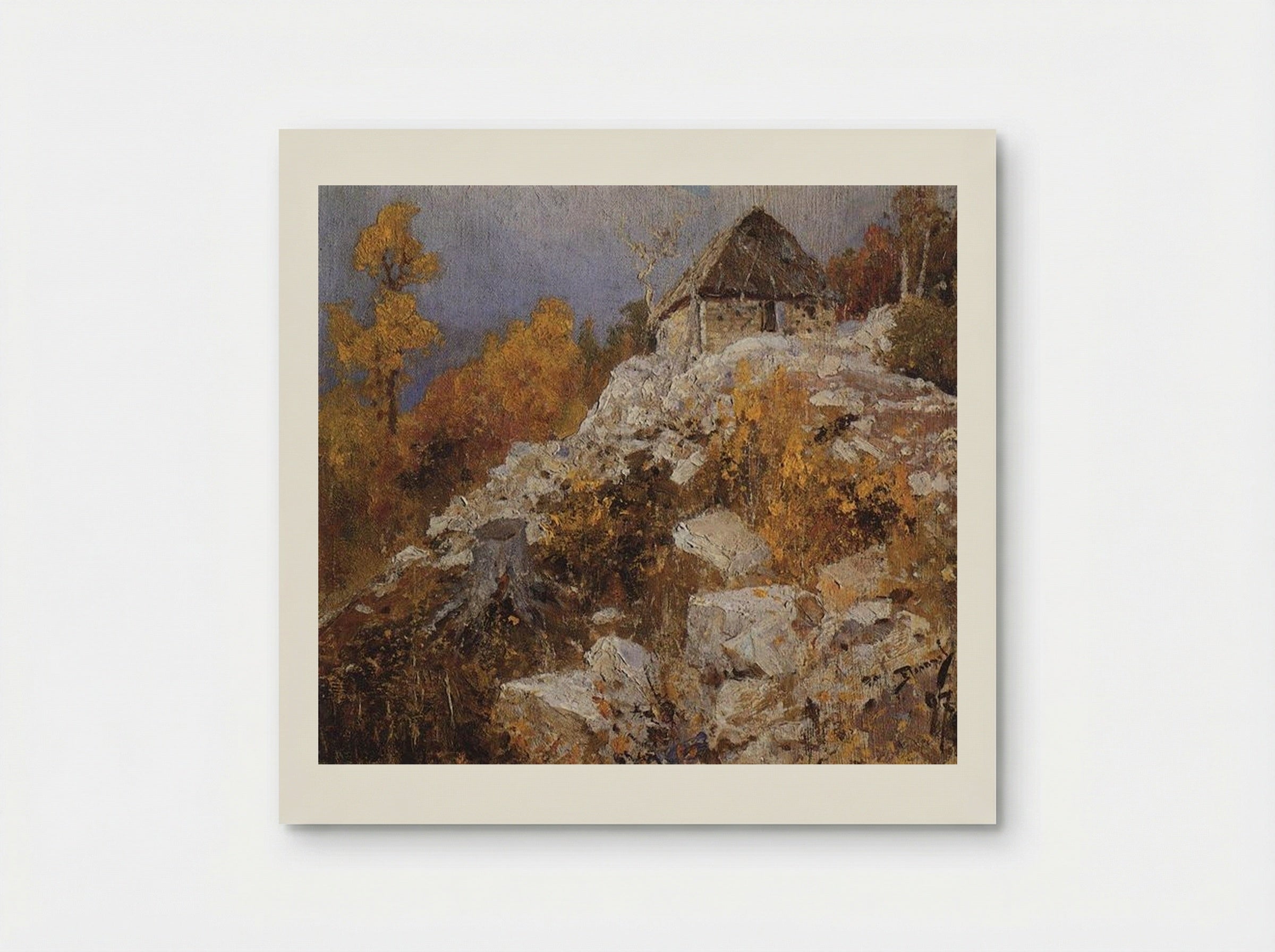 Quarry - Vasily Polenov - Poster