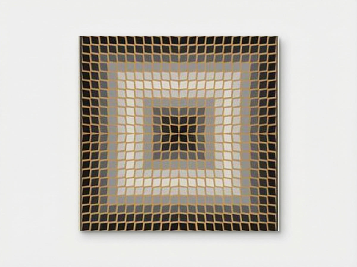 Quasar Dia - Victor Vasarely - Poster