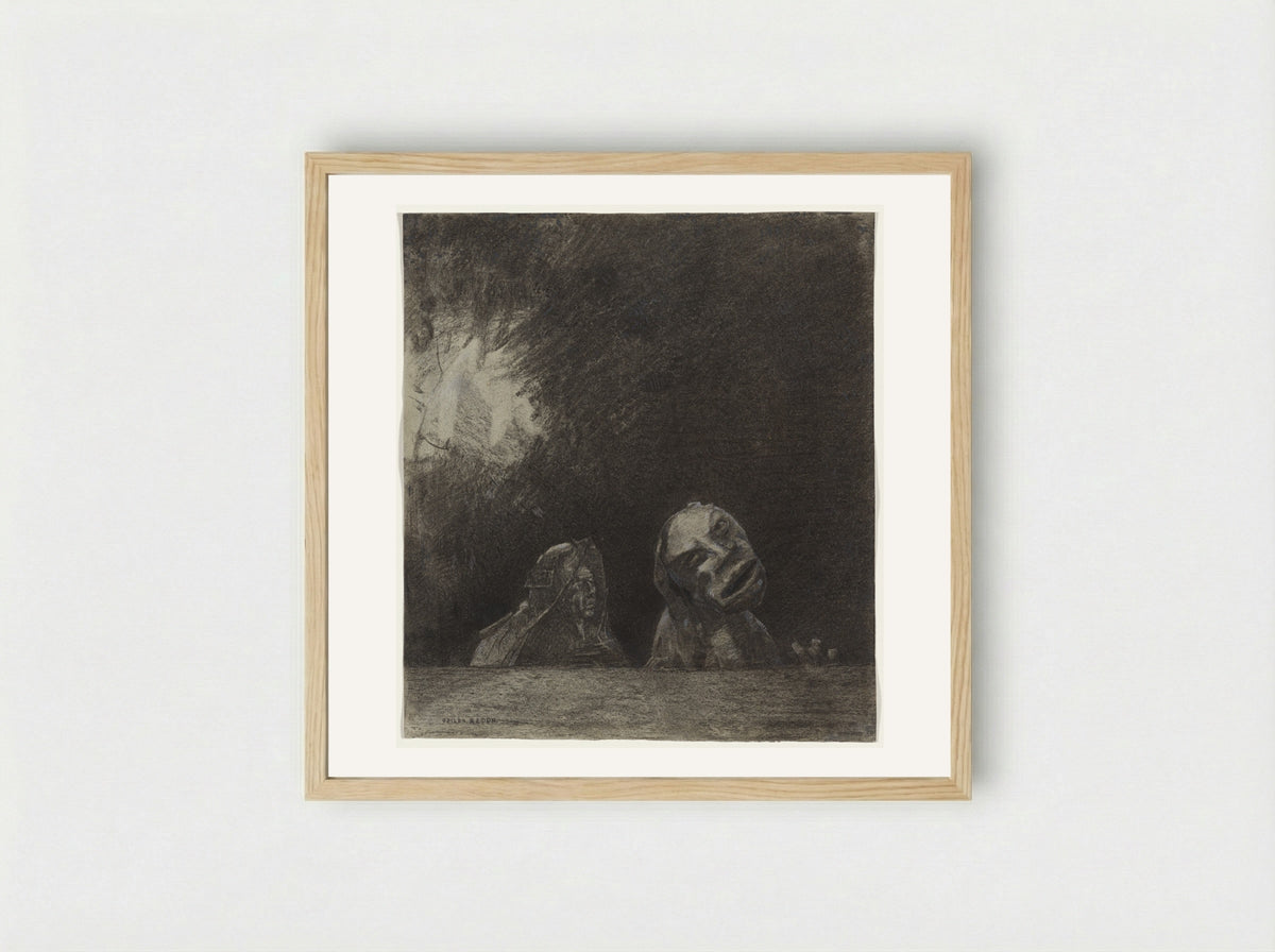 Quasimodo - Odilon Redon - Framed Print Wood