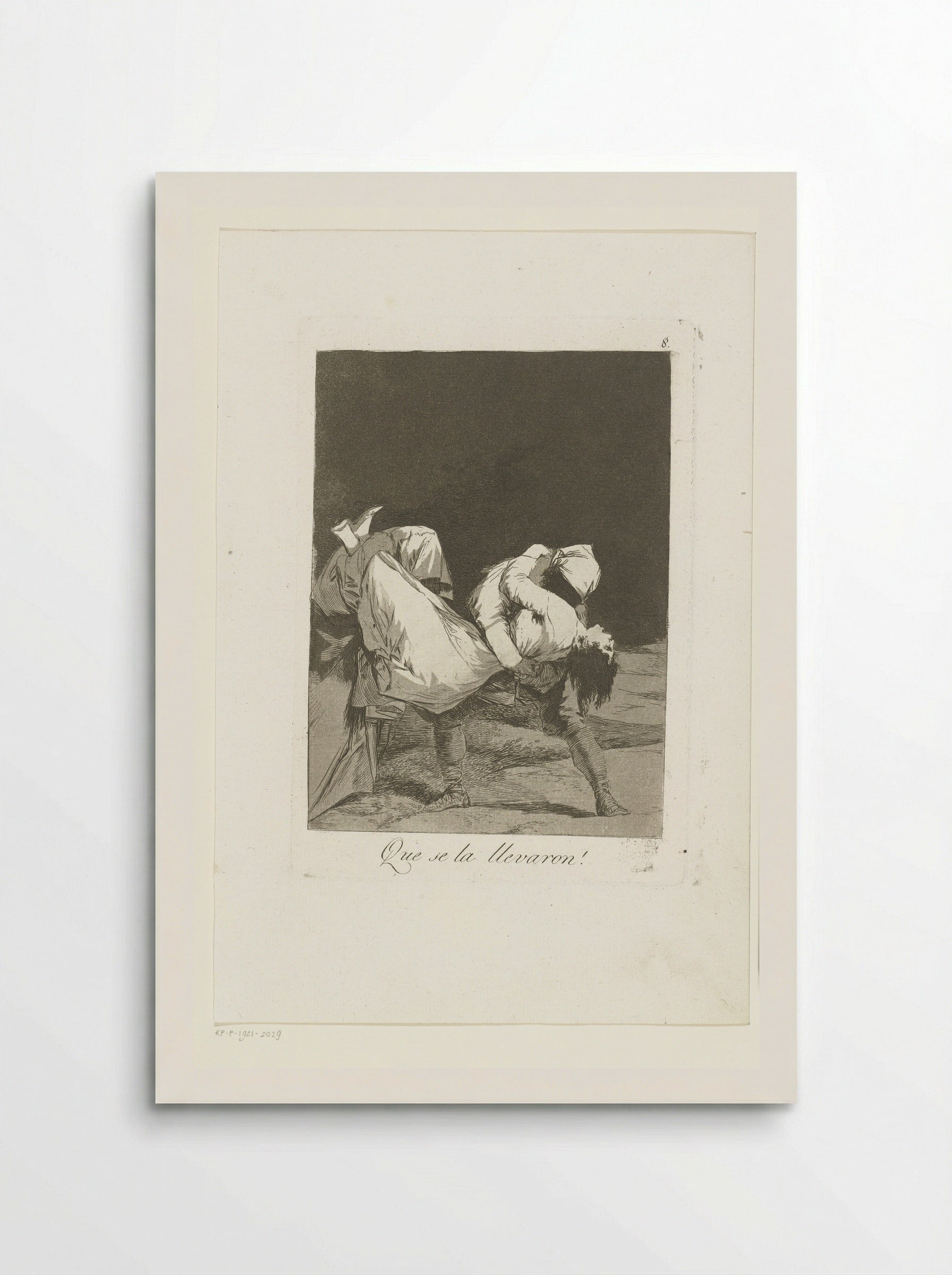 Que se la llevaron! - Francisco de Goya - Poster