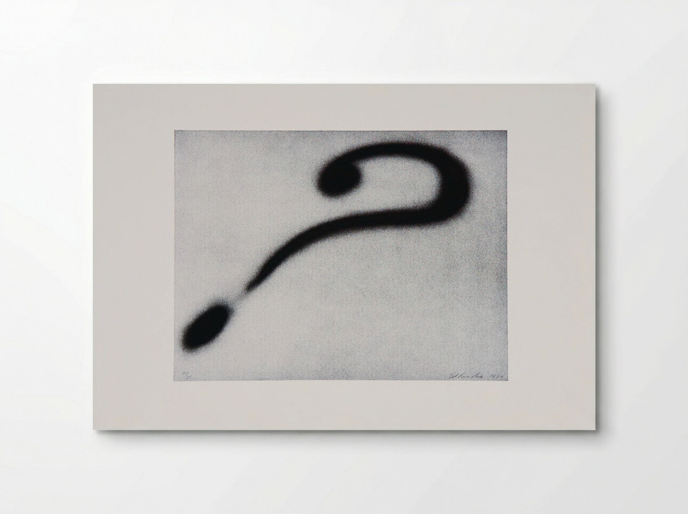 Question - Edward Ruscha - Poster