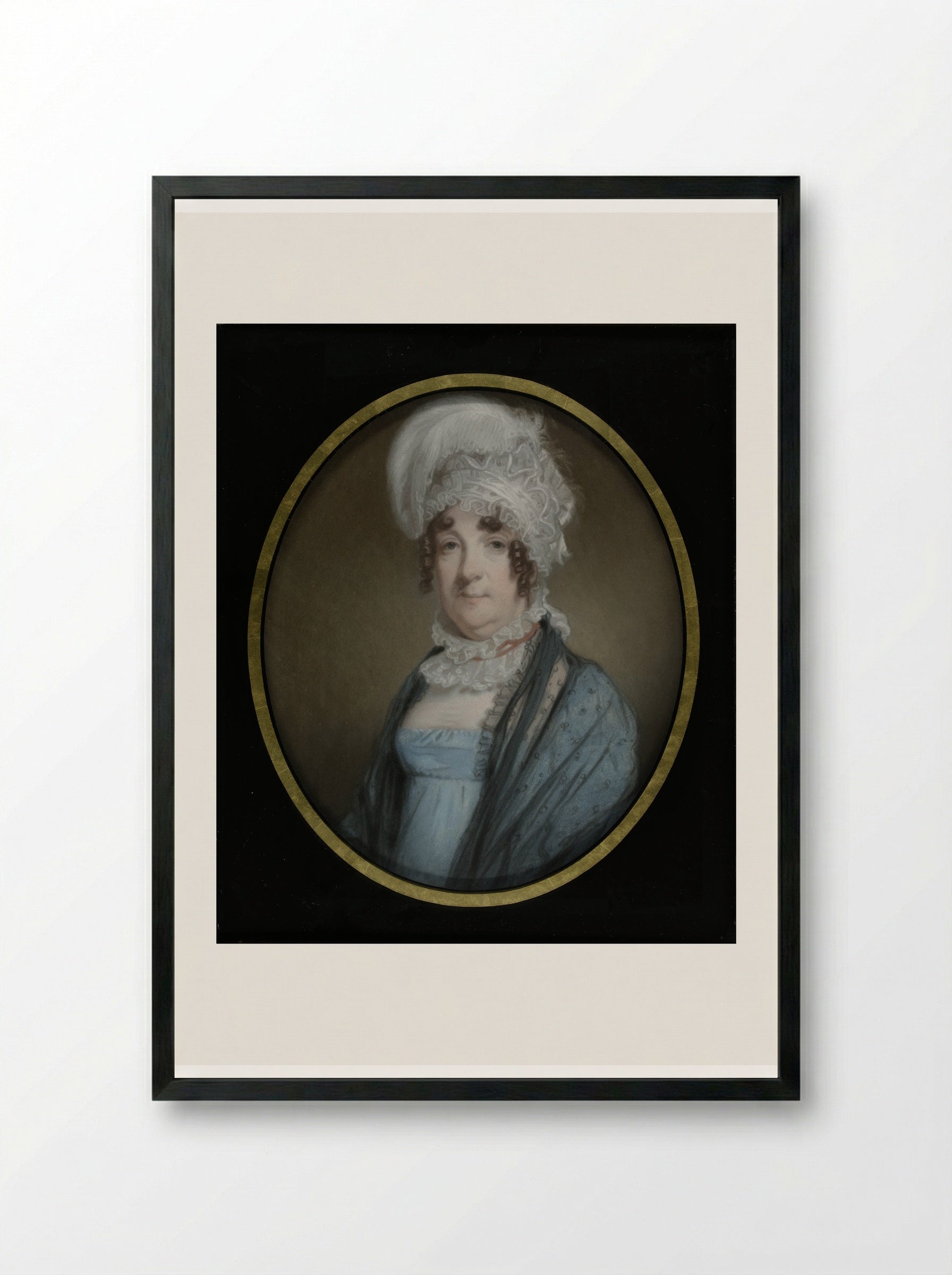 Quirina Catharina des H.R. Rijksbarones von Friesheim - Charles Howard Hodges - Framed Print Black