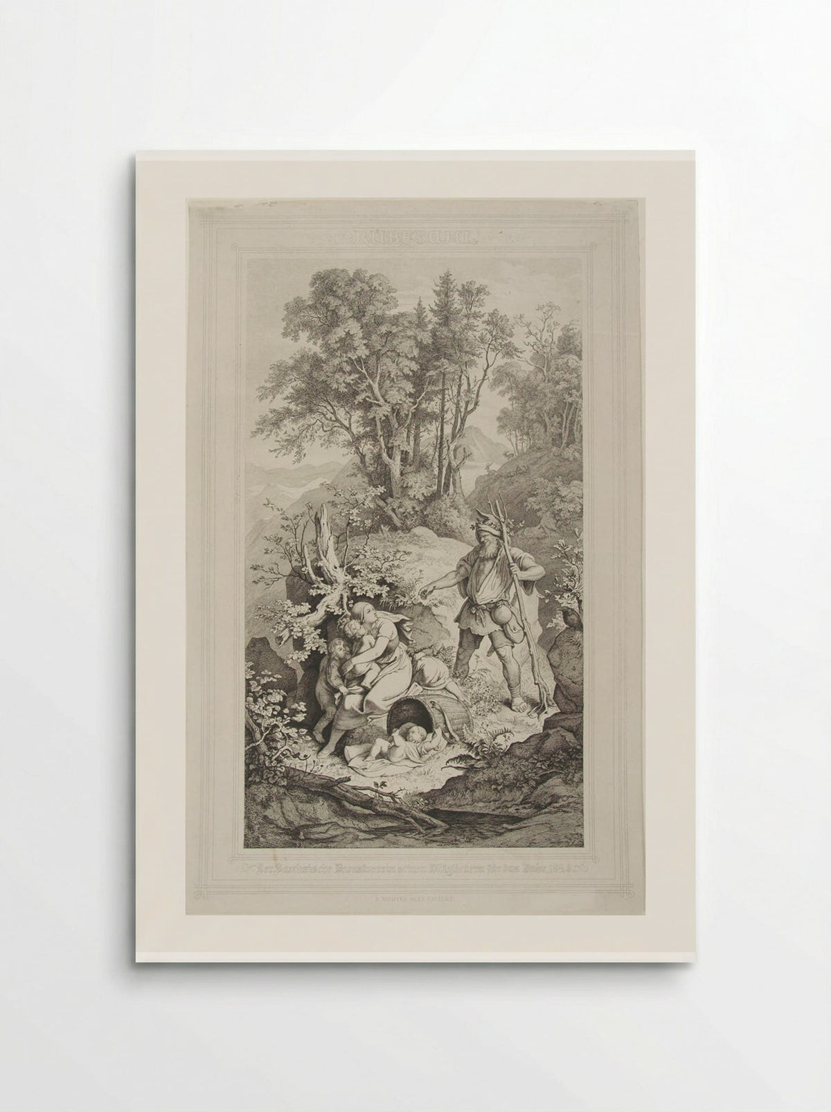Rübezahl - Adrian Ludwig Richter - Poster