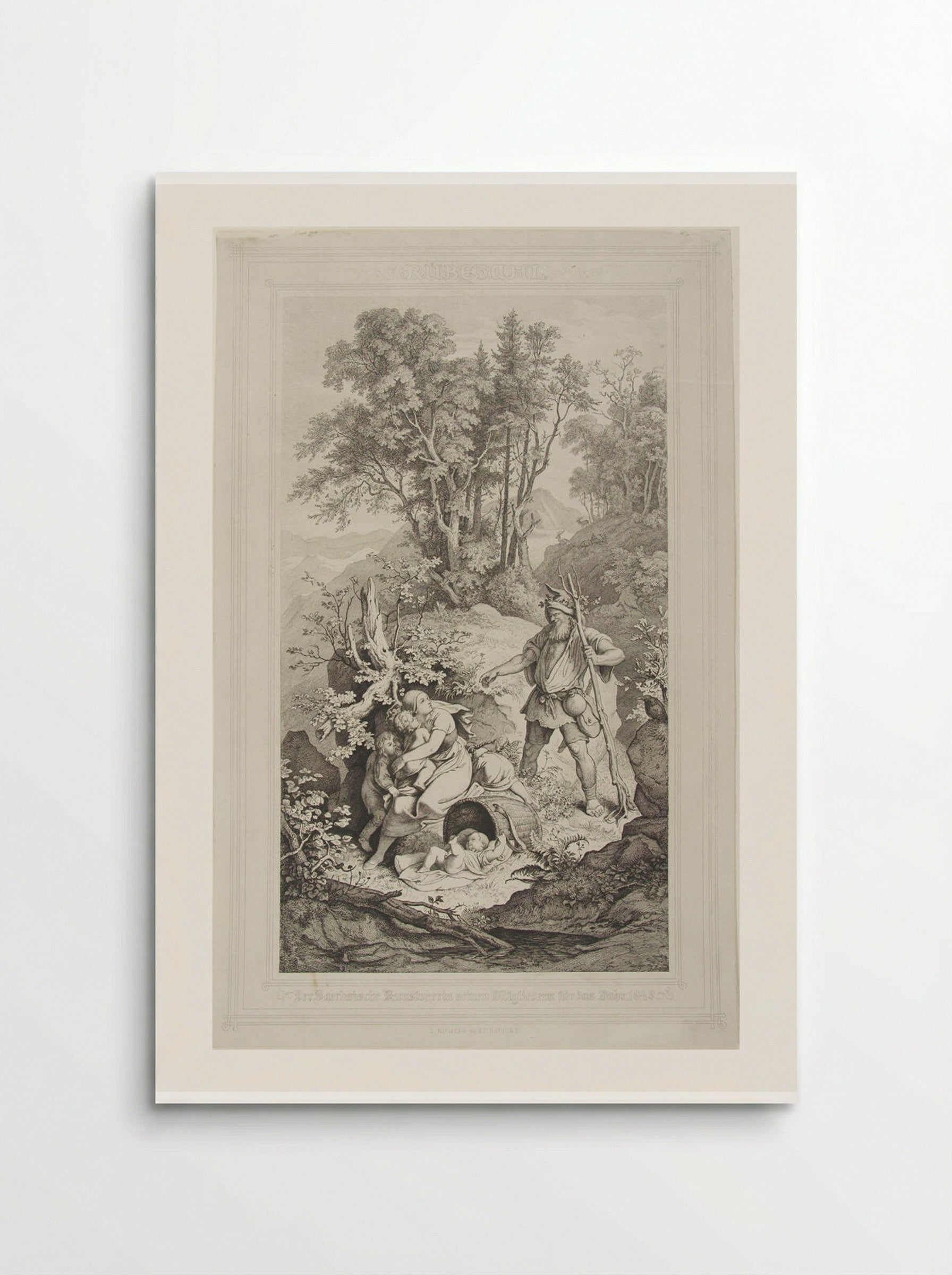 Rübezahl - Adrian Ludwig Richter - Poster
