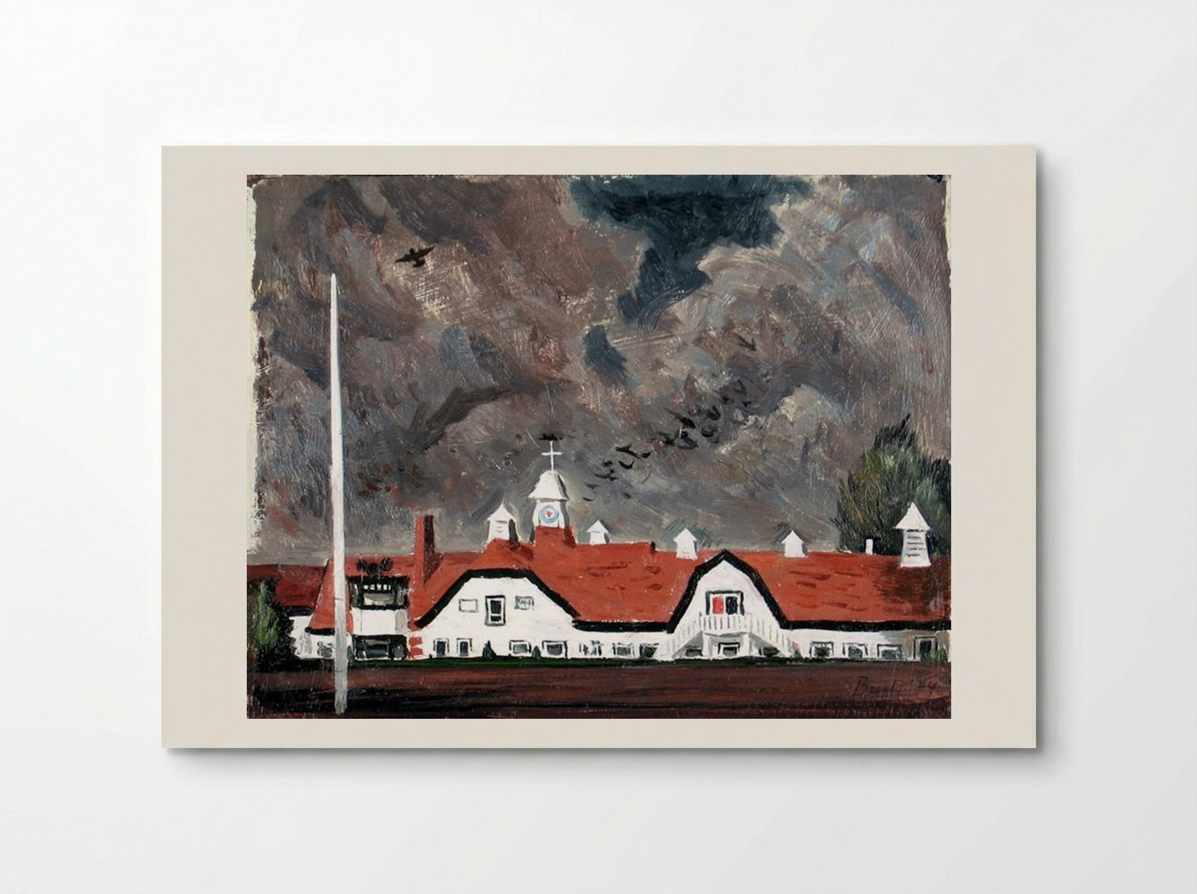 RCAF Elem. School, Eglinton - Jack Bush - Poster
