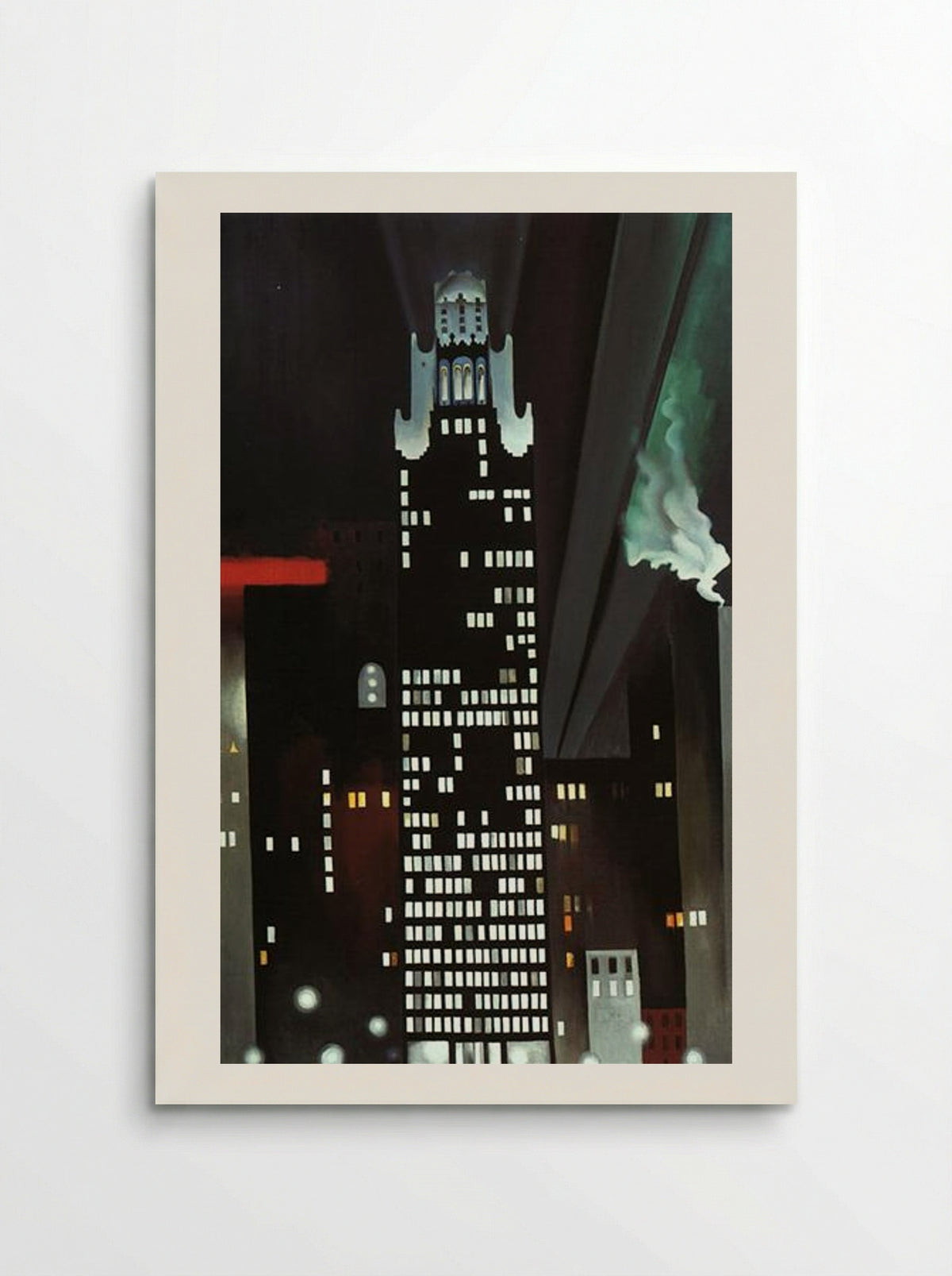 Radiator Building - Night, New York - Georgia O'Keeffe - Poster
