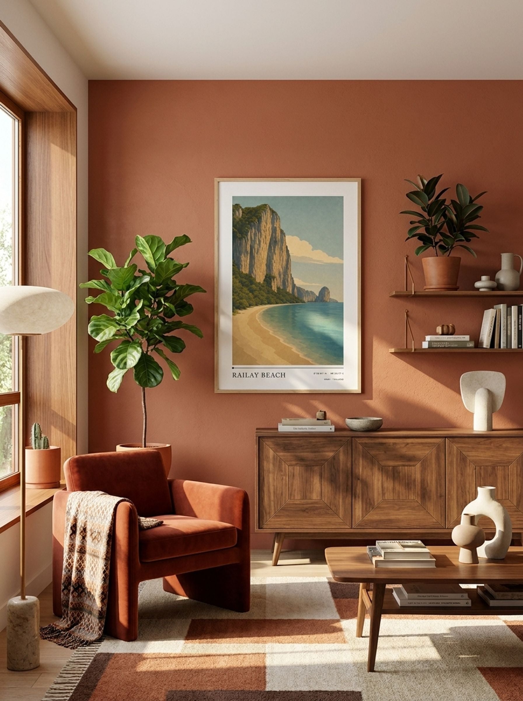 Railay Beach Travel Poster Artwork - Lifestyle
