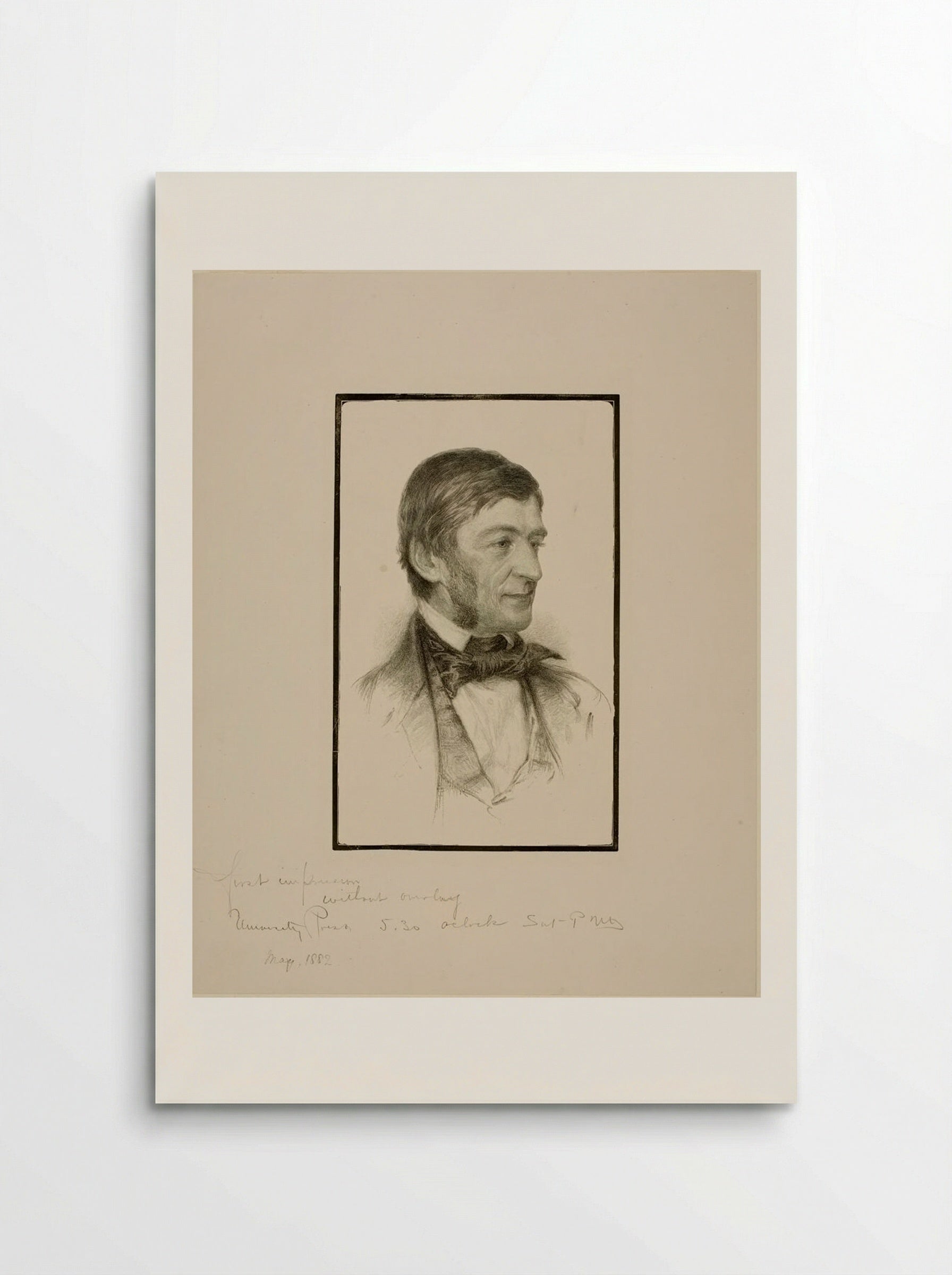 Ralph Waldo Emerson - William Baxter Closson - Poster
