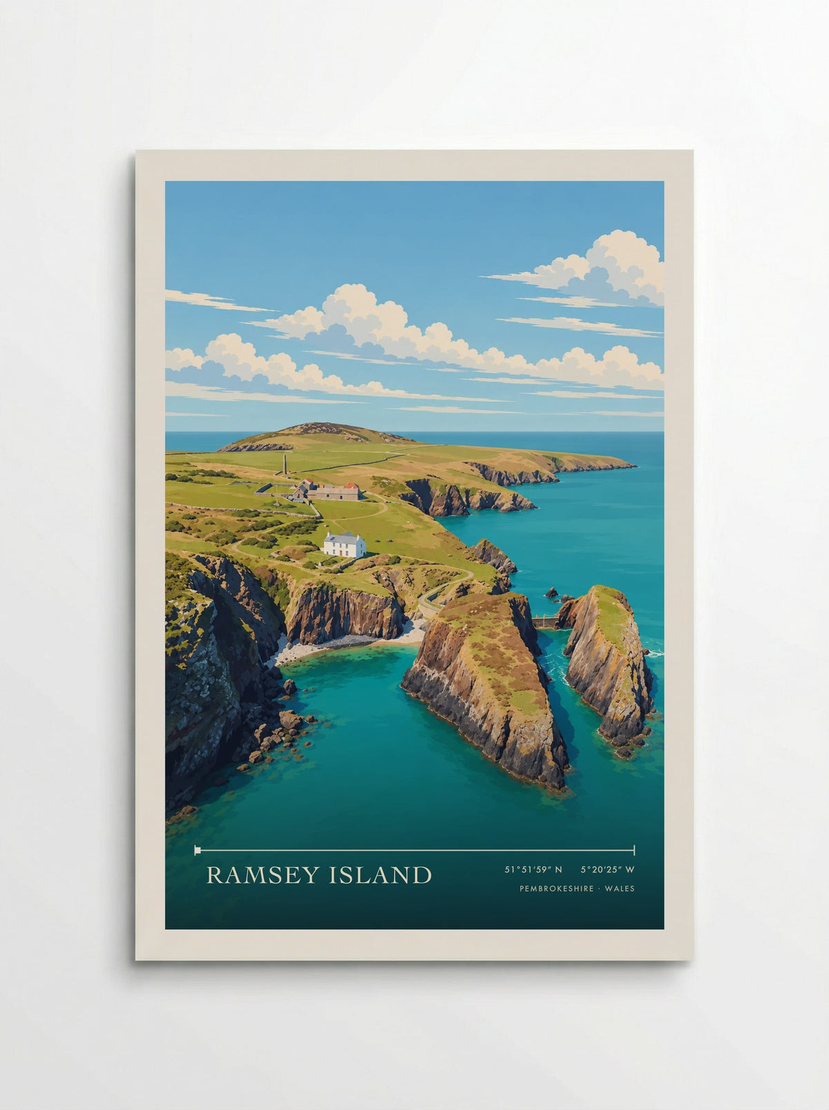 Ramsey Island, Pembrokeshire | Travel Poster - Poster