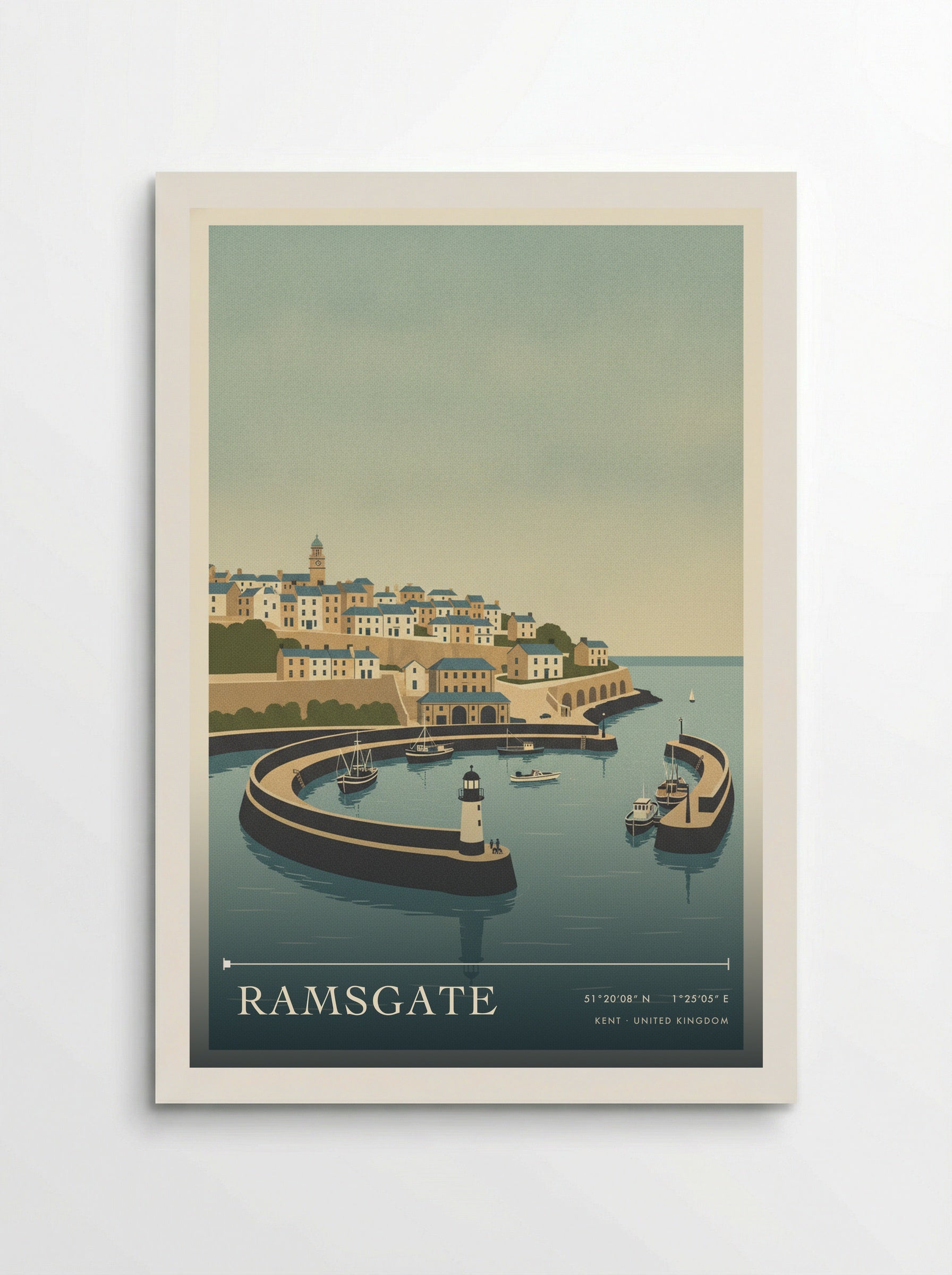 Ramsgate Kent United Kingdom Travel Poster - Poster
