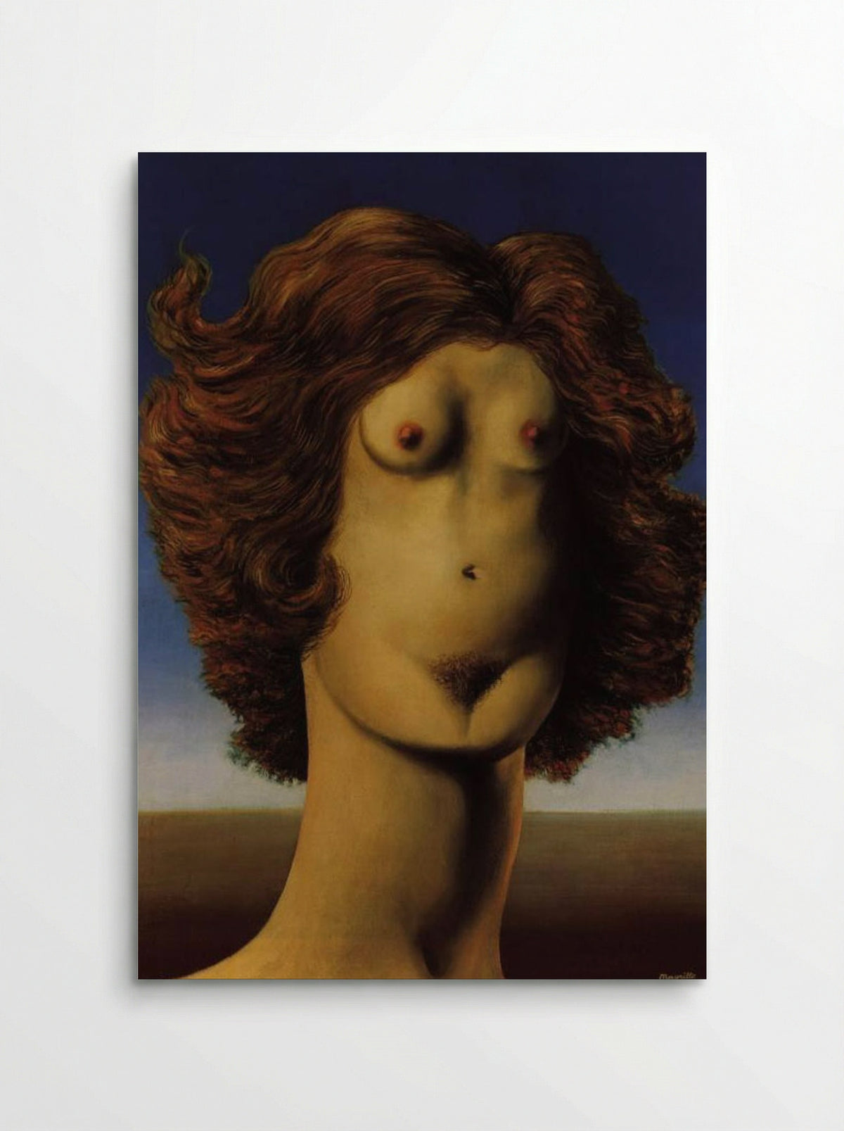 Rape (Le Viol) - Rene Magritte - Poster