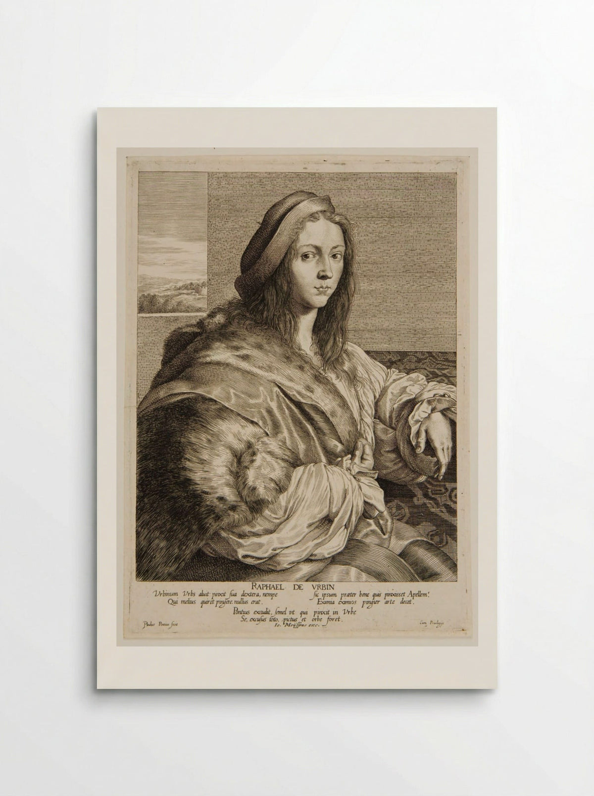Raphael Urbin - Paulus Pontius - Poster