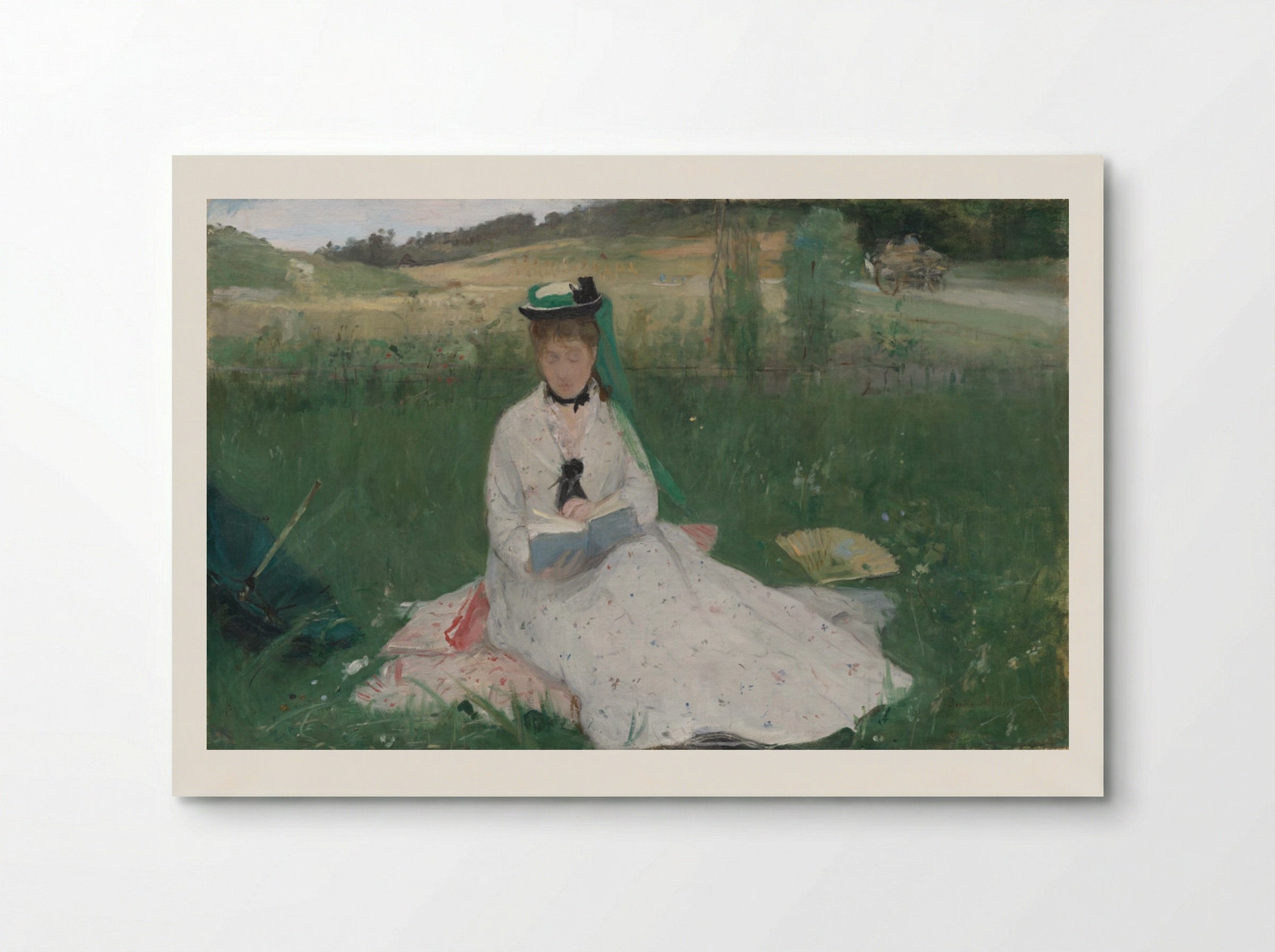 Reading - Berthe Morisot - Poster