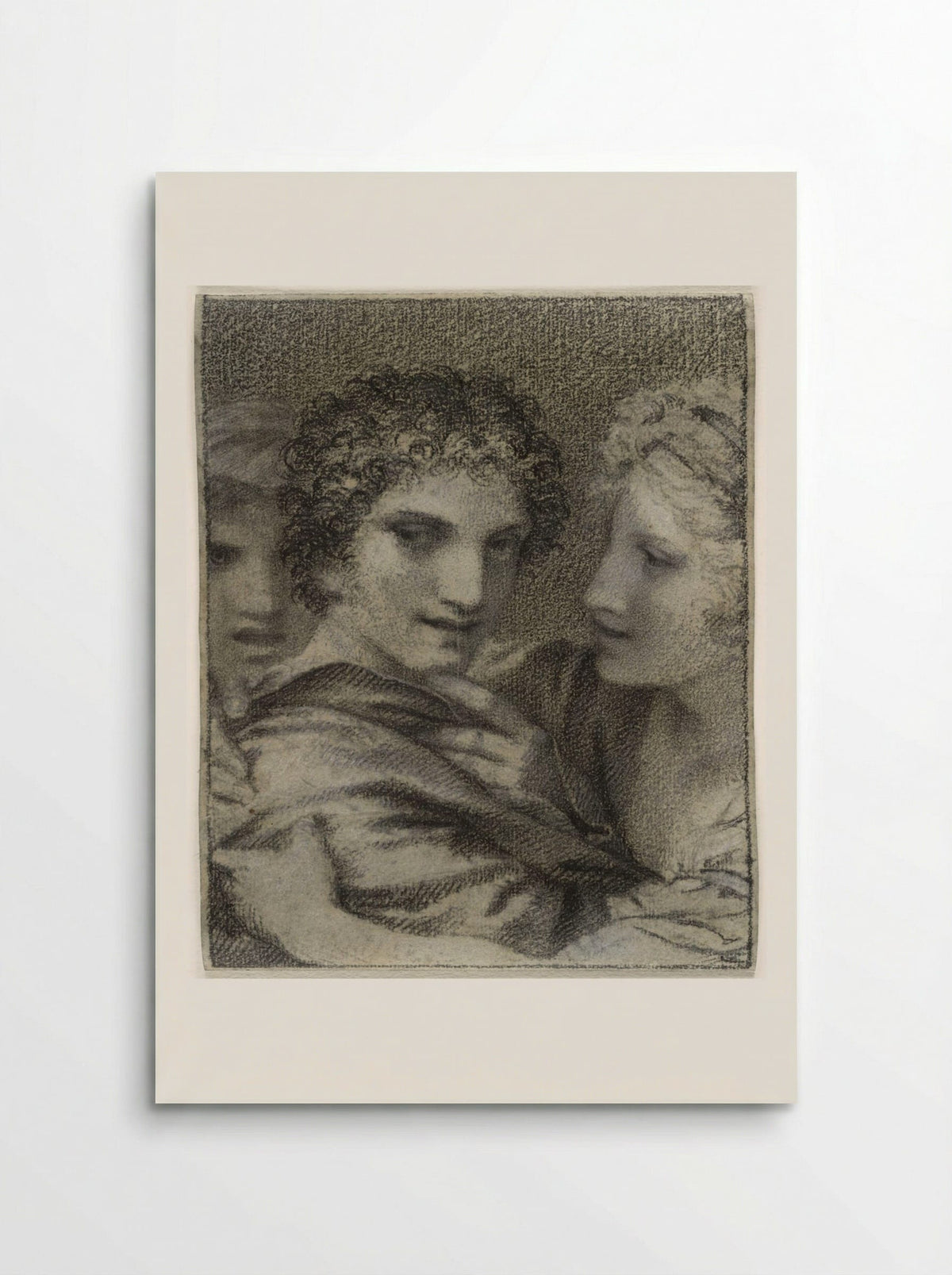 Reason Speaks and Pleasure Carries One Away - Pierre-Paul Prud'hon - Poster