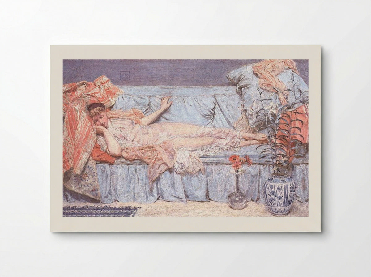 Reclining Model - Albert Joseph Moore - Poster