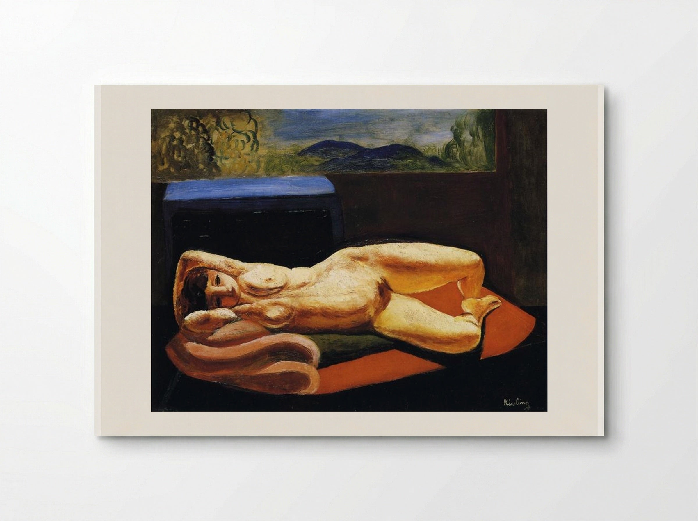 Reclining Nude - Moïse Kisling - Poster