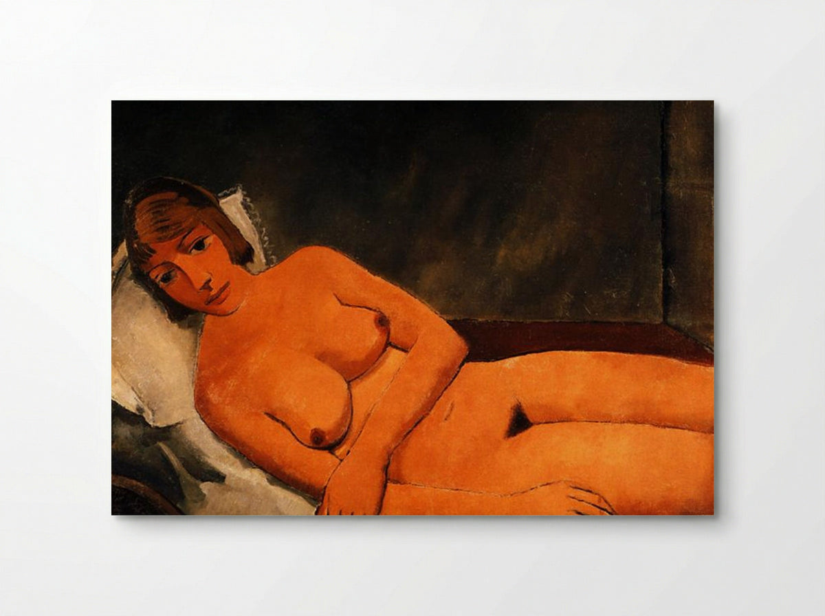 Reclining Nude - Paul Delvaux - Poster