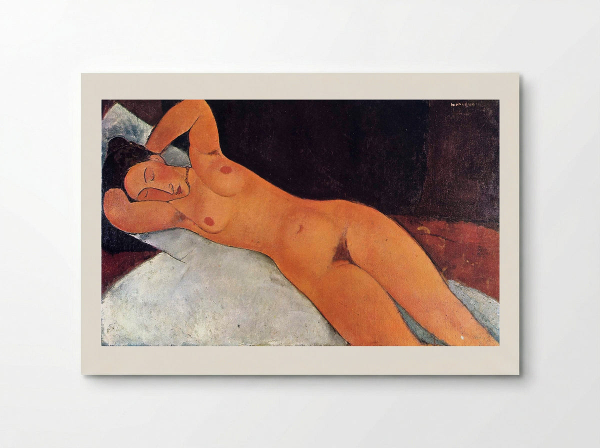Reclining Nude - Amedeo Modigliani - Poster