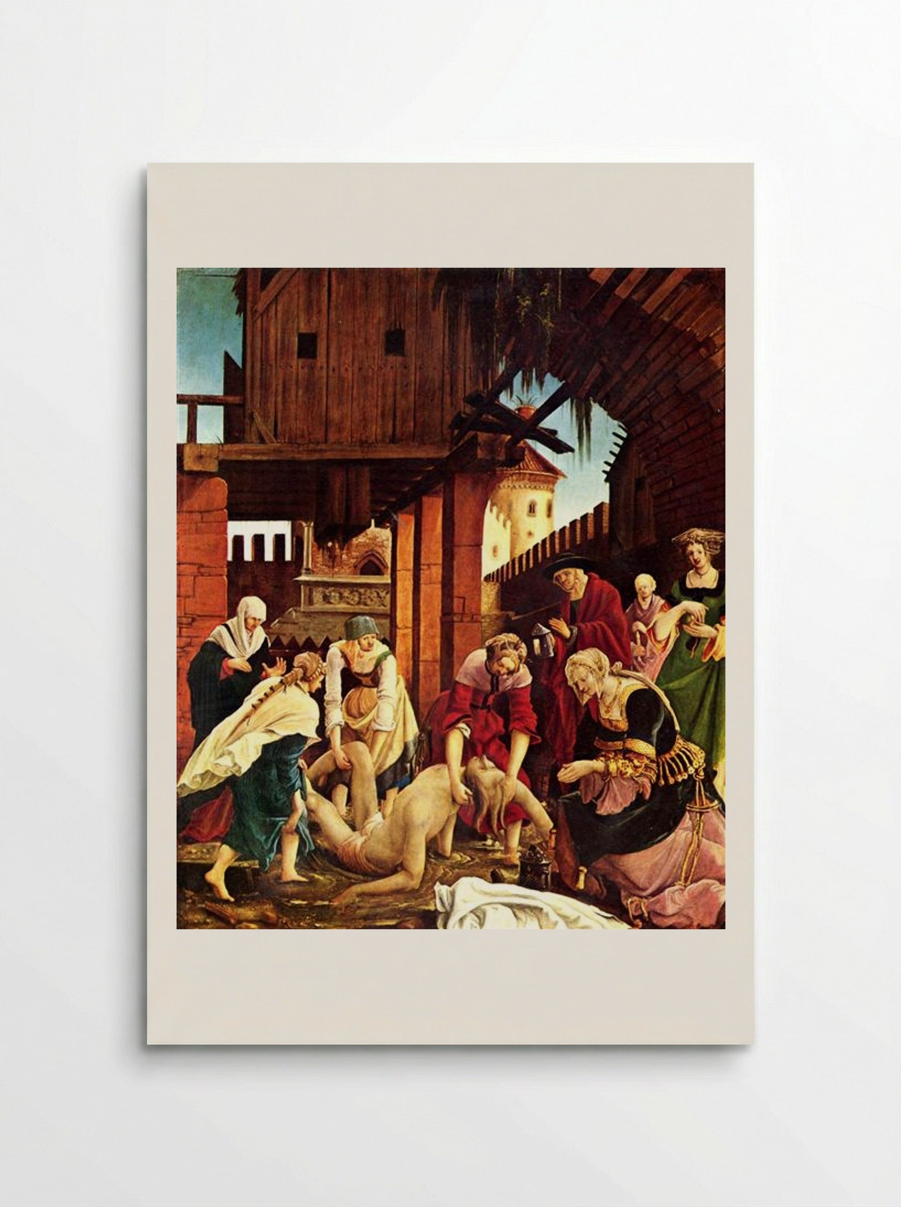 Recover the Body of Saint Sebastian - Albrecht Altdorfer - Poster