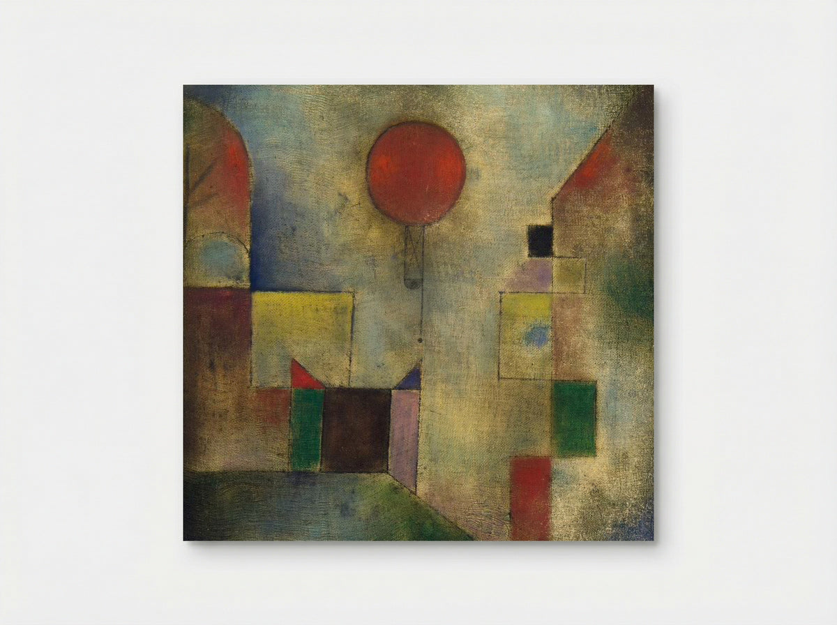 Red Balloon - Paul Klee - Poster