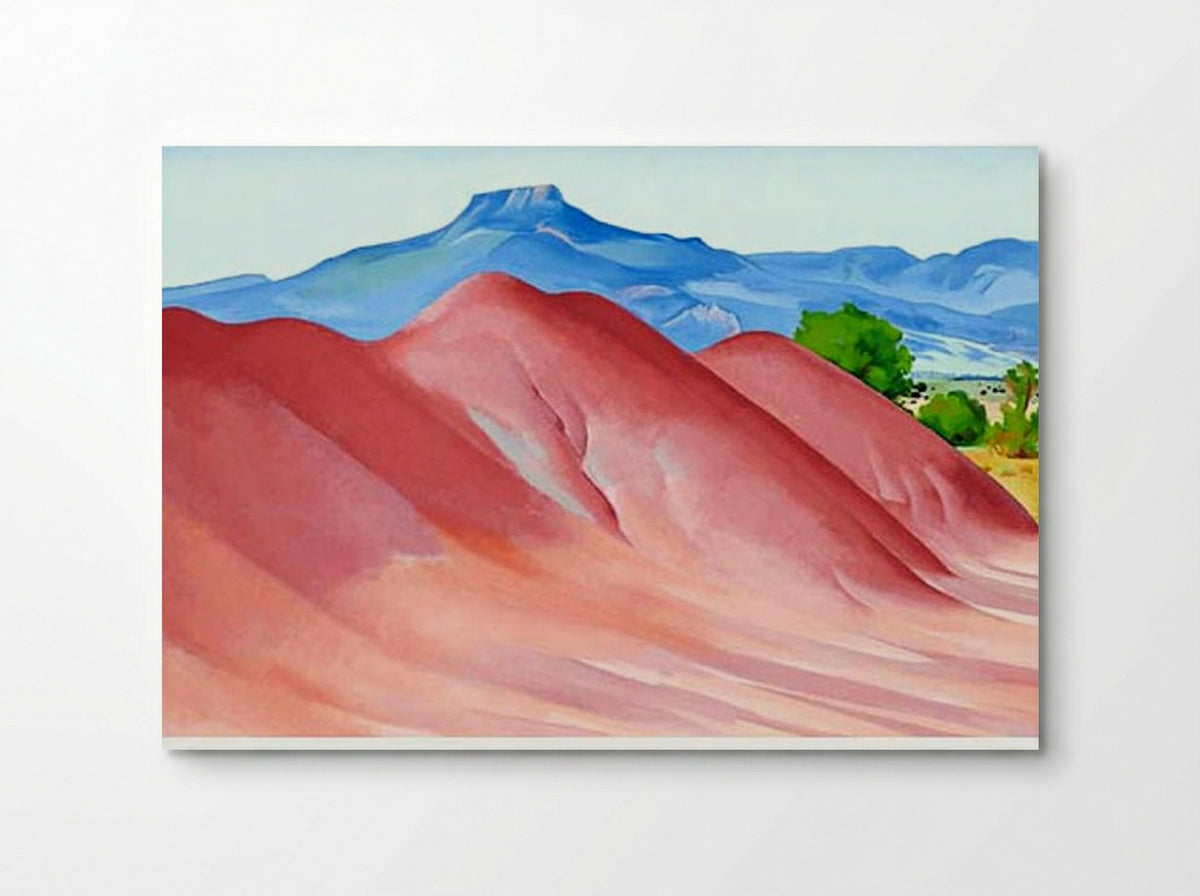 Red Hills and Pedernal - Georgia O'Keeffe - Poster