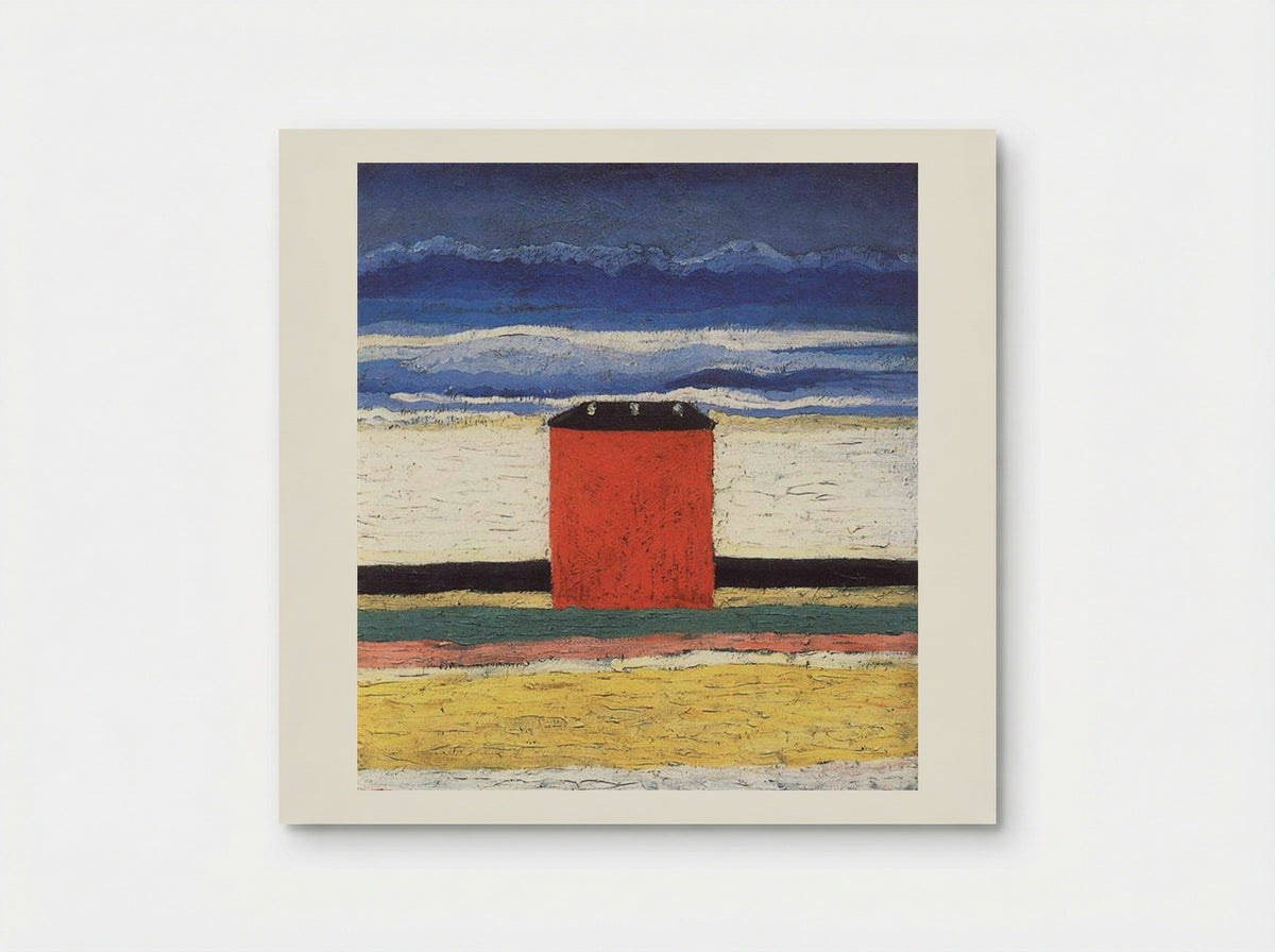 Red House - Kazimir Malevich - Poster