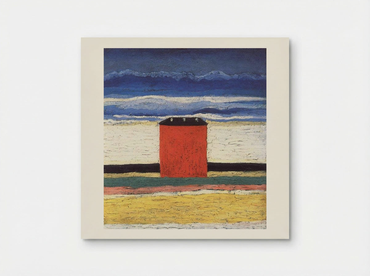 Red House - Kazimir Malevich - Poster