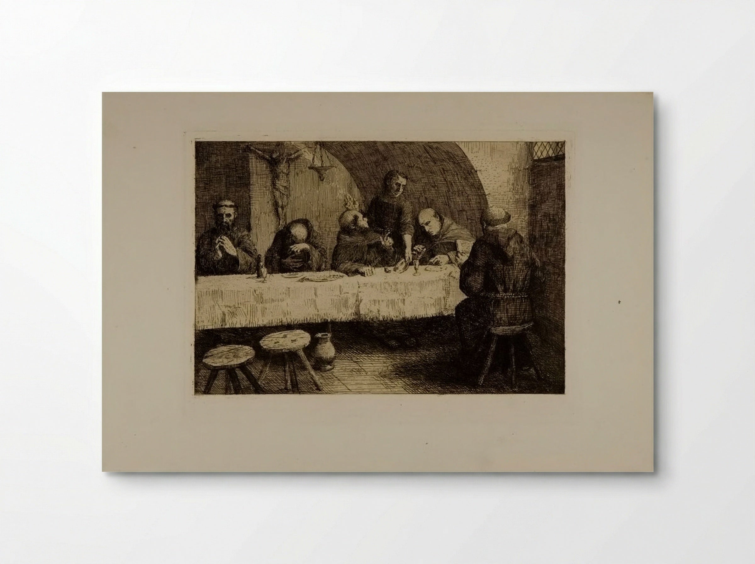Refectory - Alphonse Legros - Poster