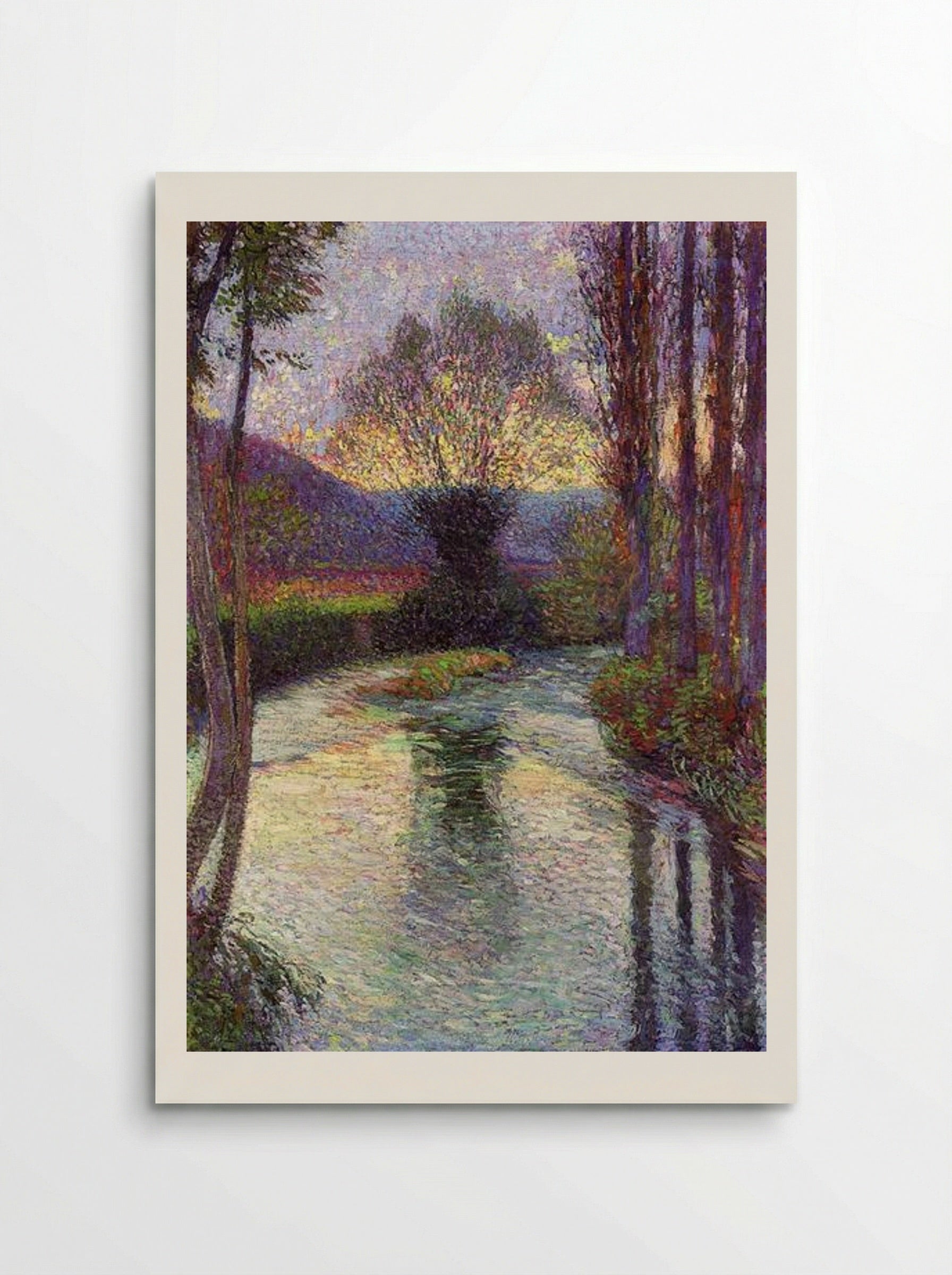 Reflected Willow on the Green - Henri Martin - Poster