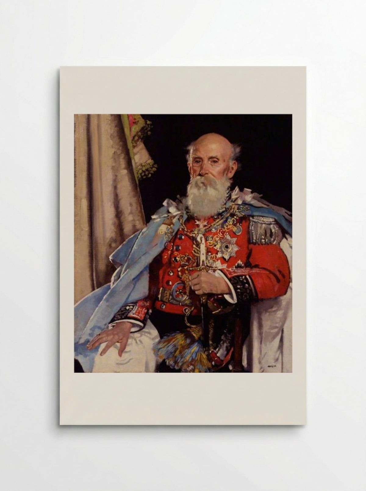 Reginald Brabazon, 12th Earl of Meath - William Orpen - Poster