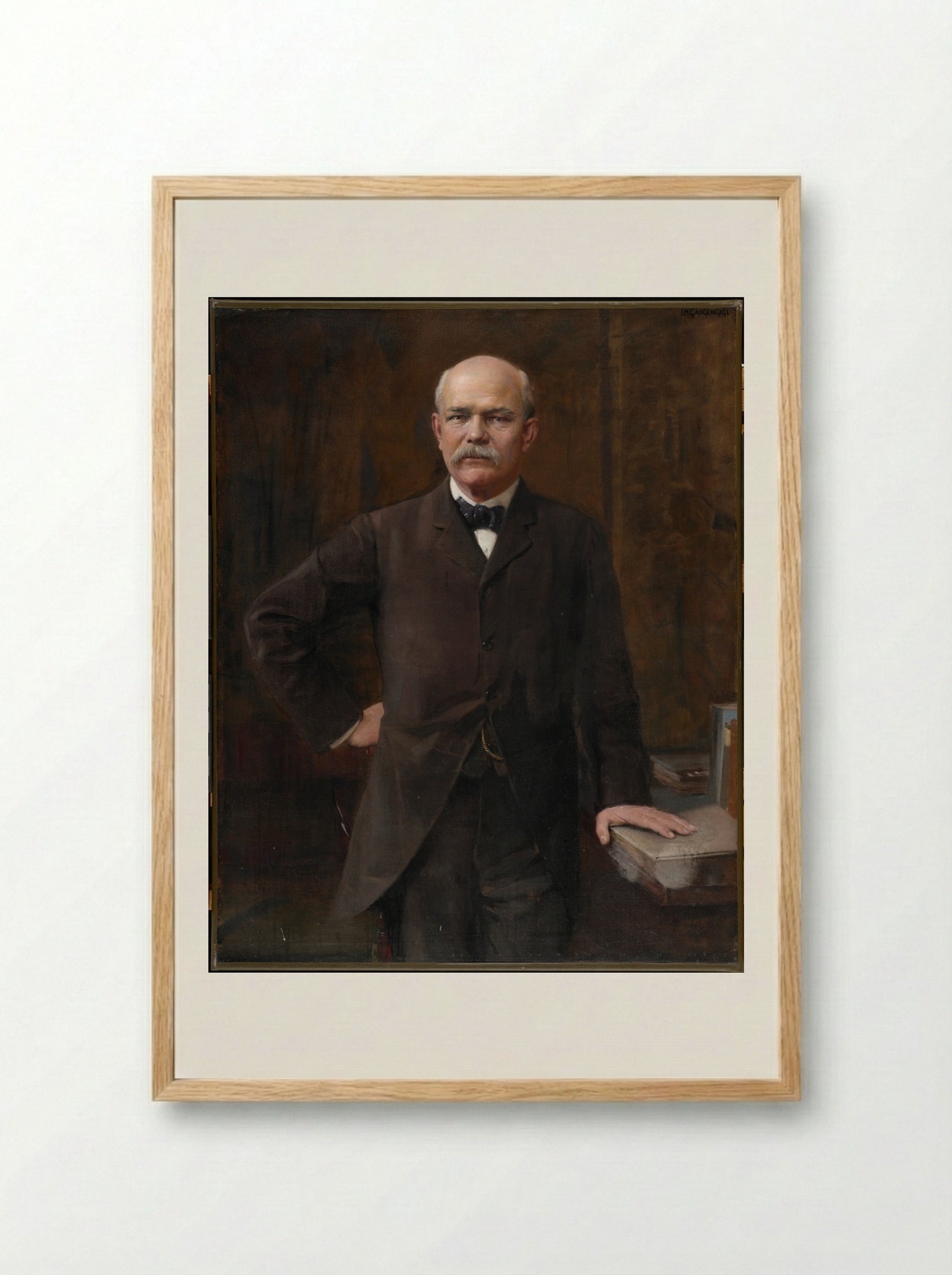 Reginald Heber Fitz - Ignaz Marcel Gaugengigl - Framed Print Wood