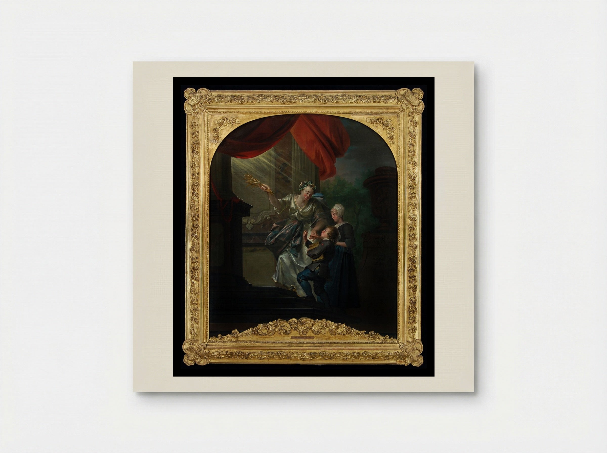 Reglement van het Broederschap van Sint Lucas uit Dordrecht - Aert Schouman - Poster
