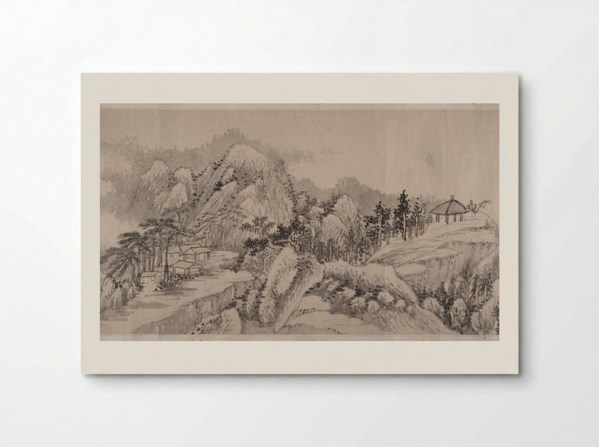 Remote Valleys, Sounds of Waterfalls, Deep Forests - Liu Yu - Poster