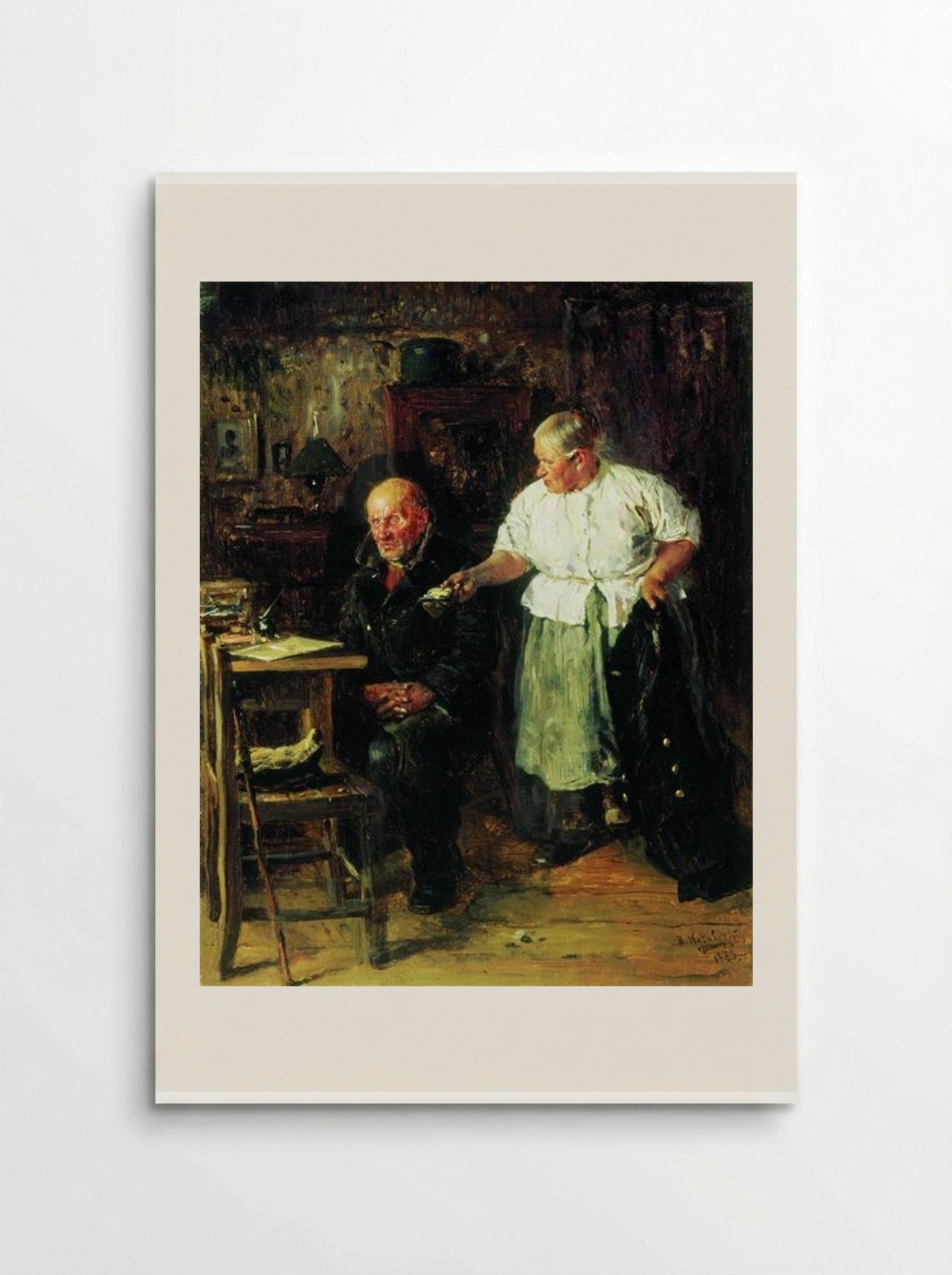 Reprimand - Vladimir Makovsky - Poster