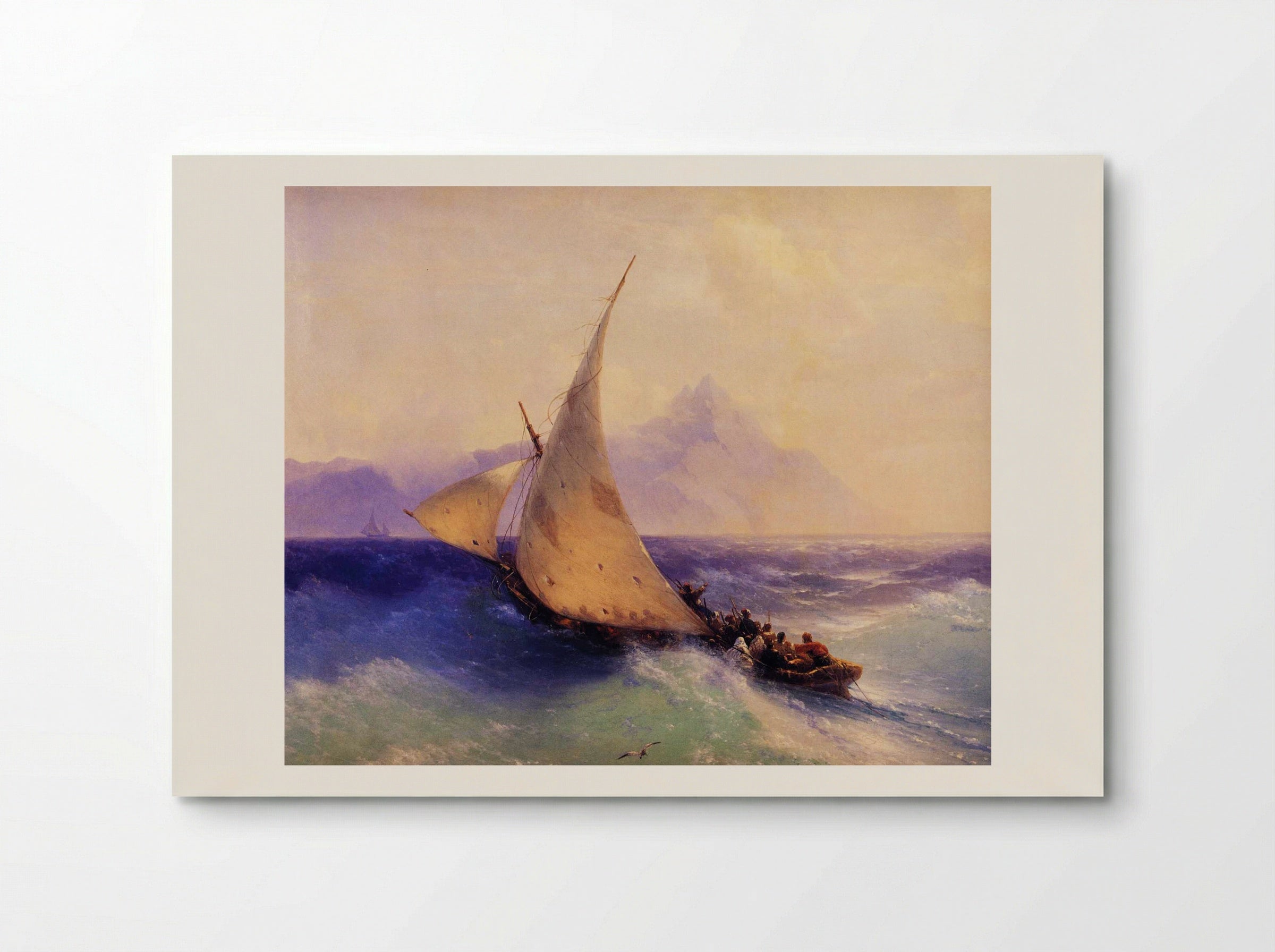 Rescue at Sea - Ivan Aivazovsky - Poster