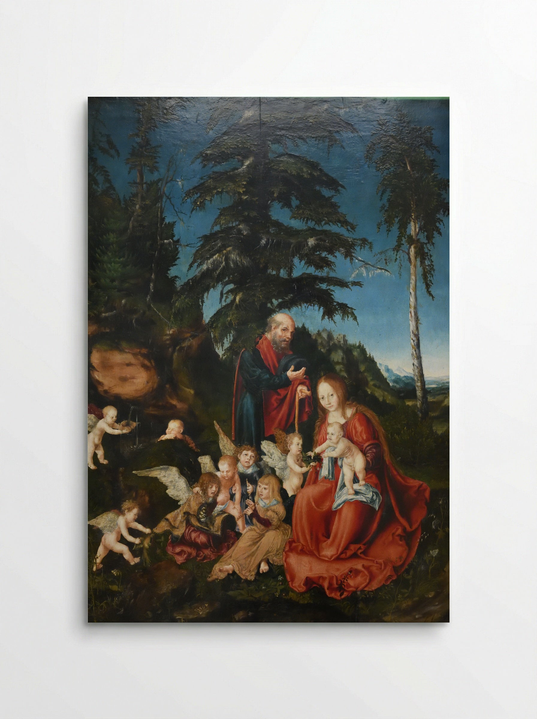 Rest on the Flight into Egypt - Lucas Cranach the Elder - Poster