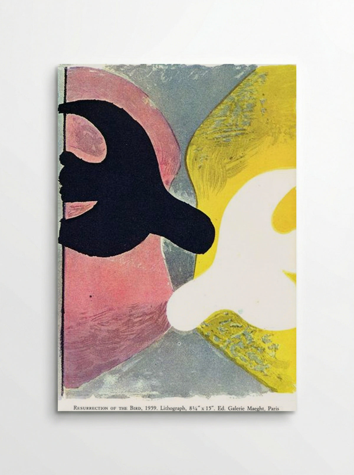 Resurrection of the Bird - Georges Braque - Poster