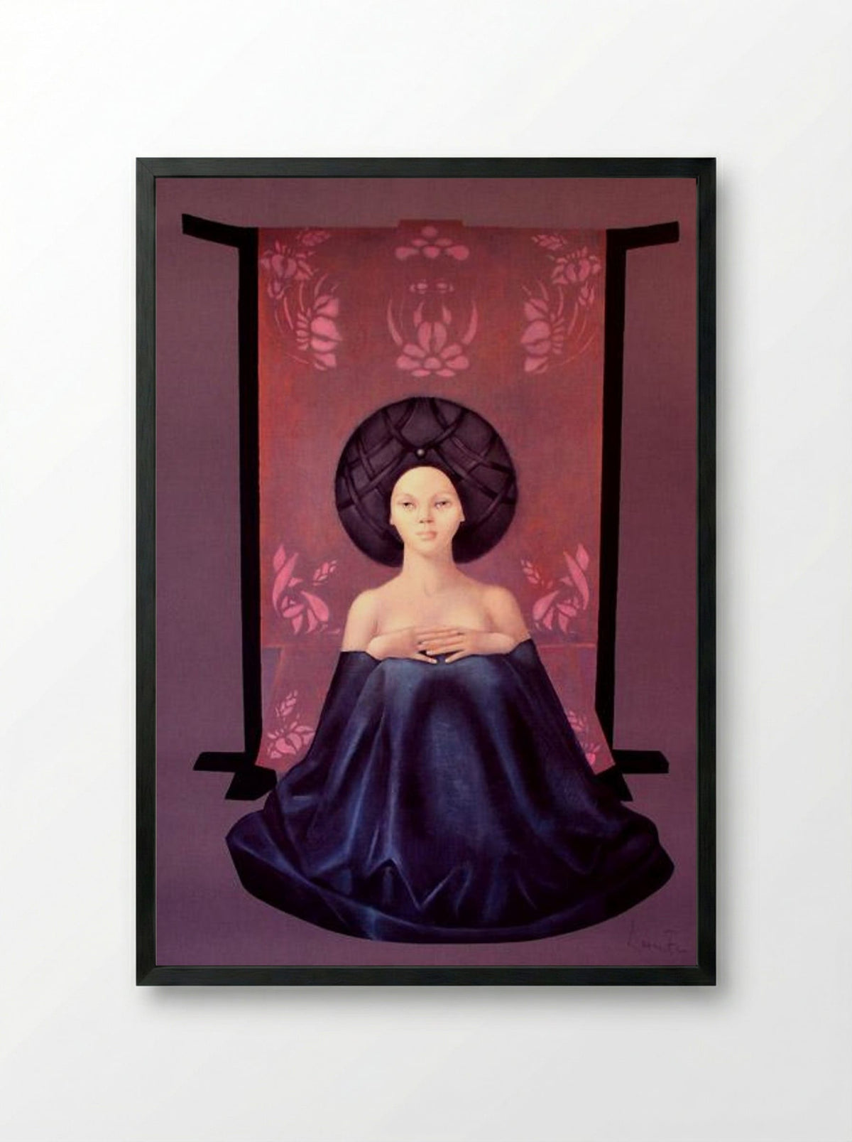 Retour de voyage II - Leonor Fini - Framed Print Black