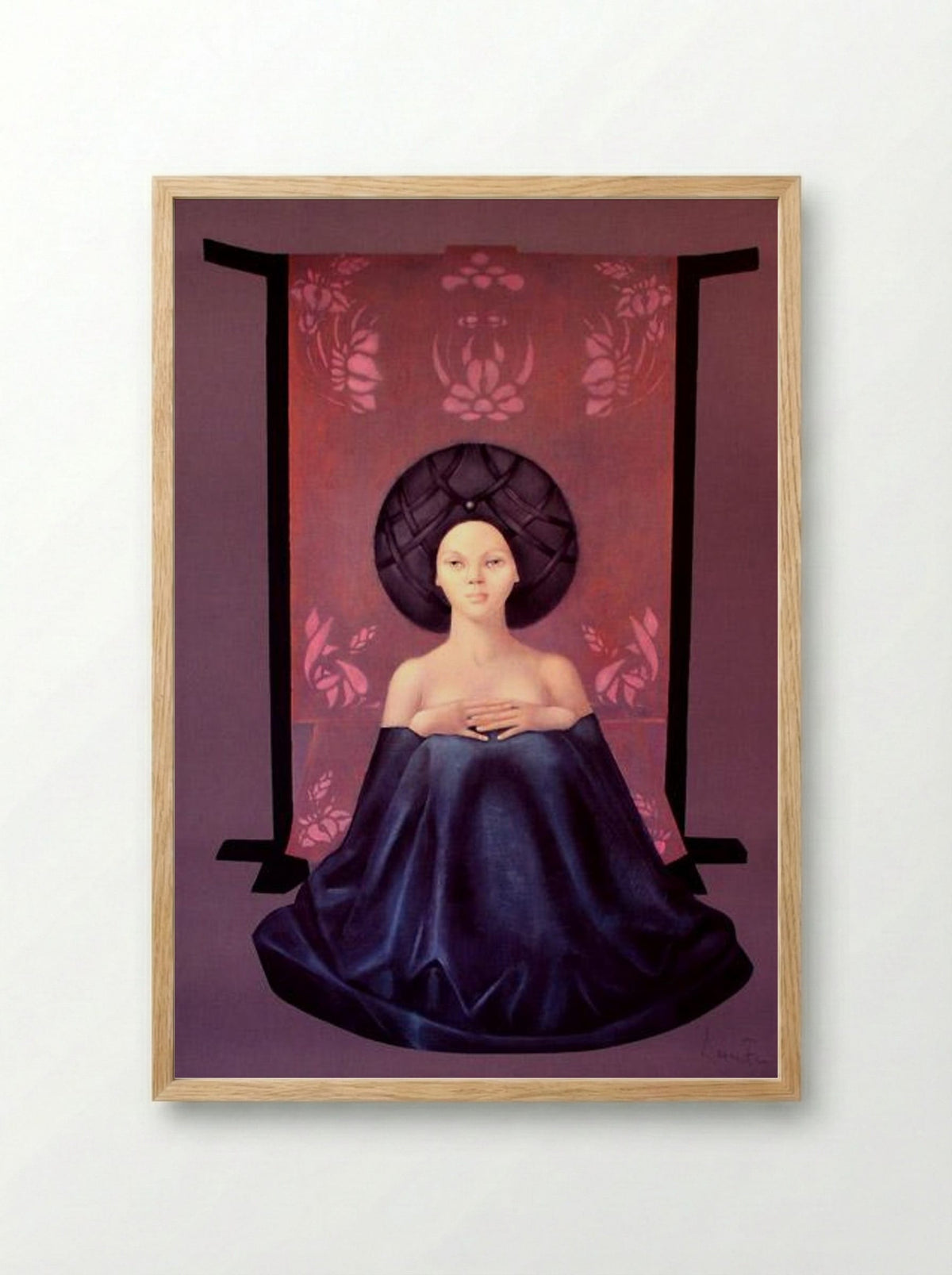 Retour de voyage II - Leonor Fini - Framed Print Wood