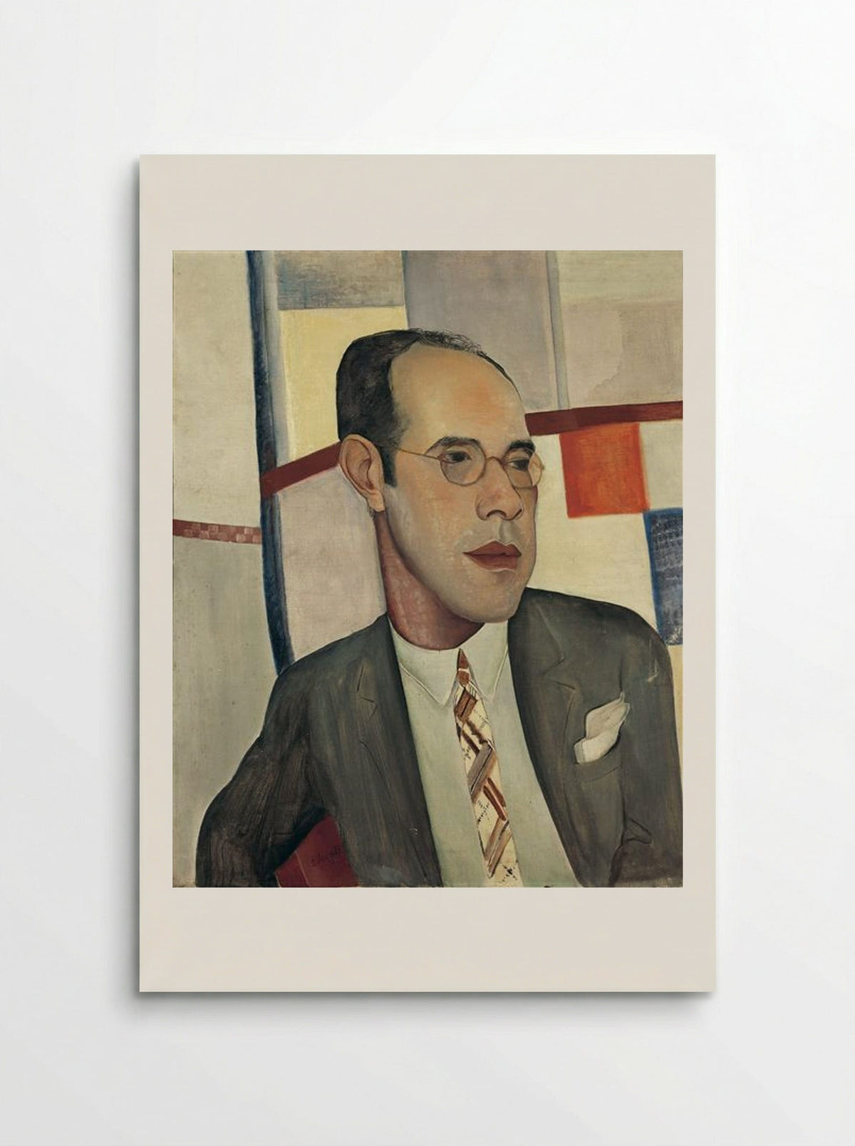 Retrato de Mário de Andrade - Lasar Segall - Poster