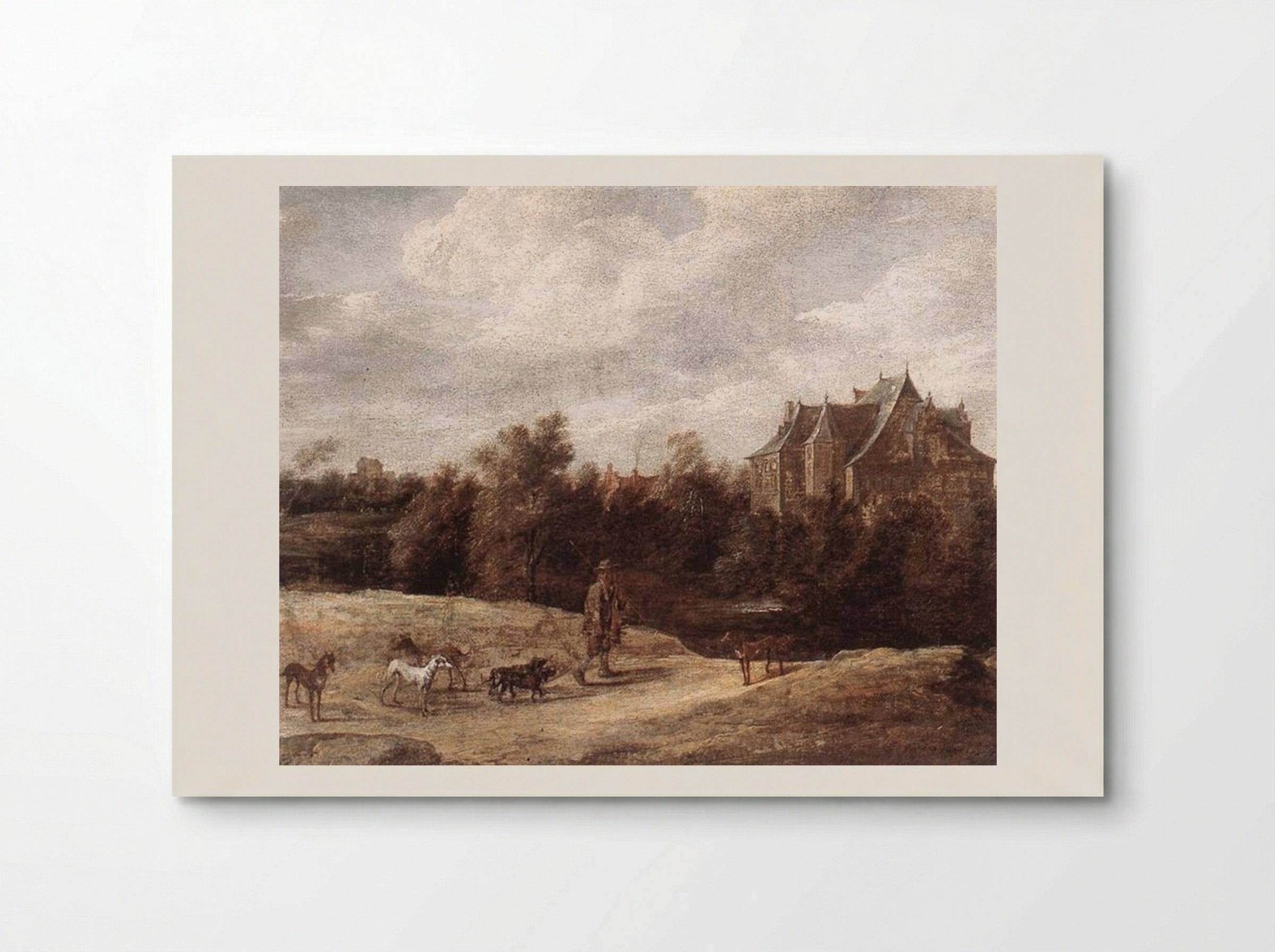 Return from the Hunt - David Teniers the Younger - Poster