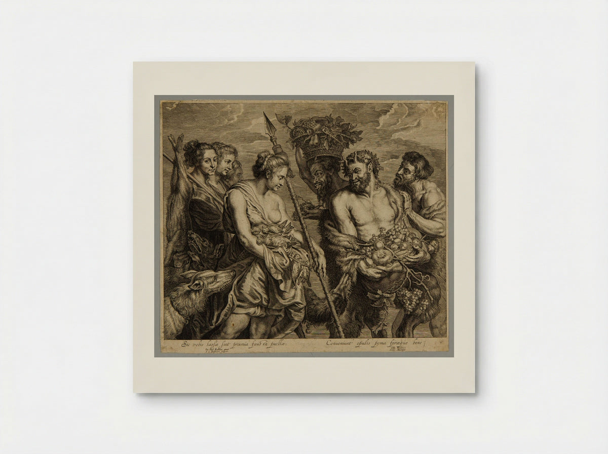 Return from the Hunt - Schelte Adamsz. Bolswert - Poster