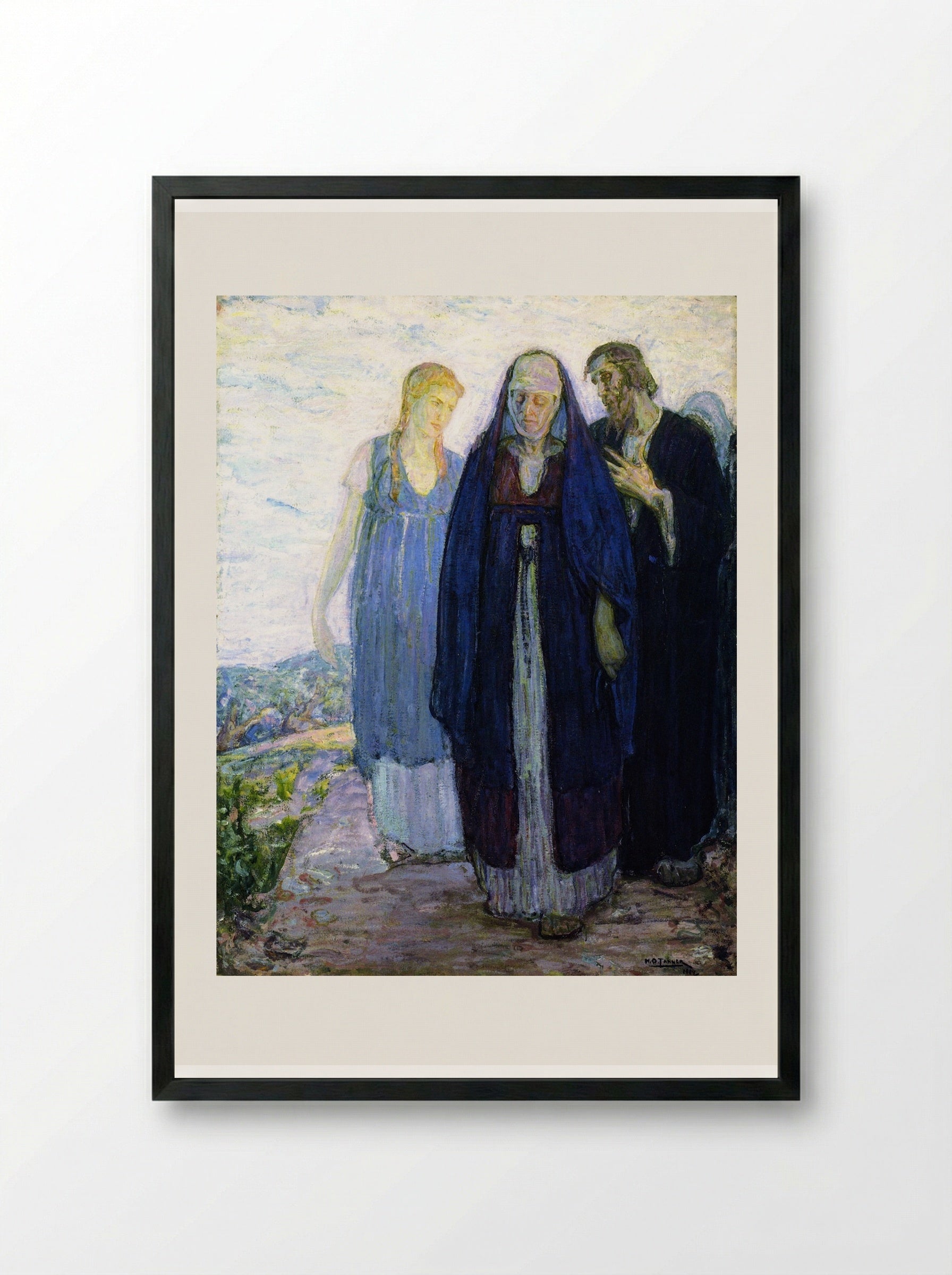 Return of the Holy Women - Henry Ossawa Tanner - Framed Print Black