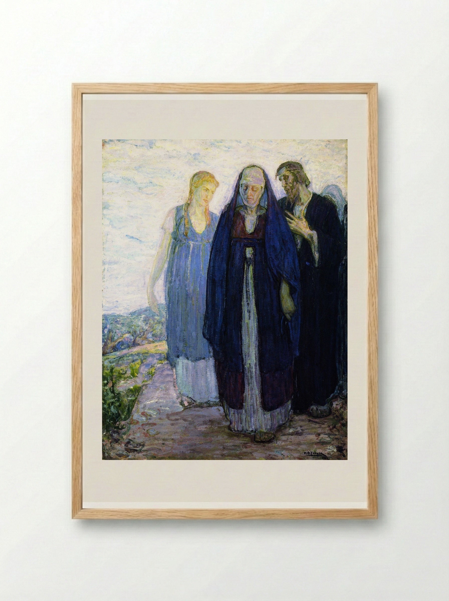 Return of the Holy Women - Henry Ossawa Tanner - Framed Print Wood