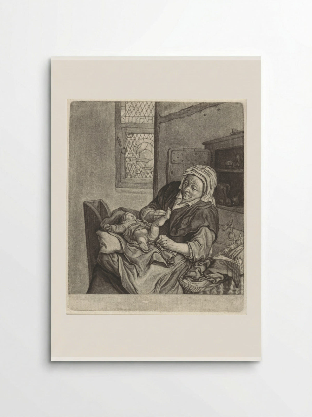 Reuk (Sense of Smell) - Cornelis Dusart - Poster