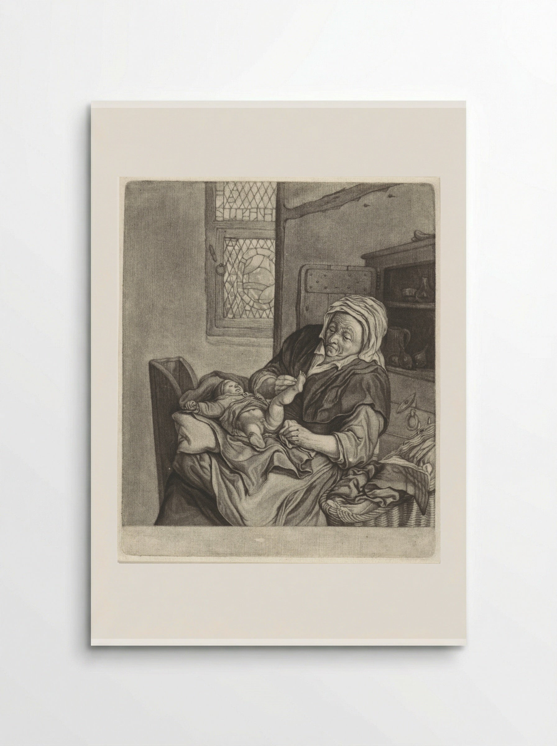 Reuk (Sense of Smell) - Cornelis Dusart - Poster