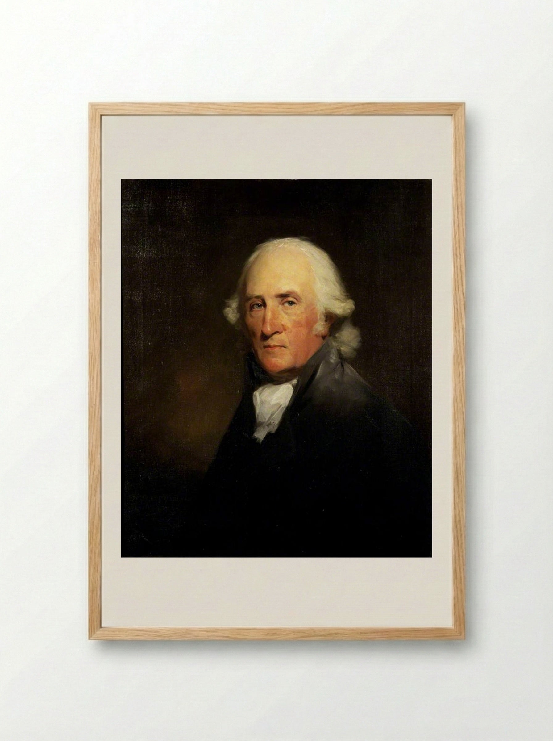 Rev. Alexander Carlyle - Henry Raeburn - Framed Print Wood