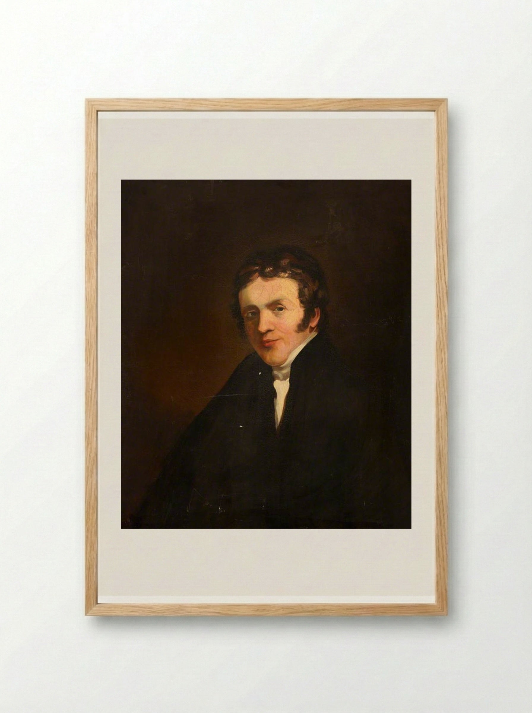 Reverend David McNicoll - John Jackson - Framed Print Wood